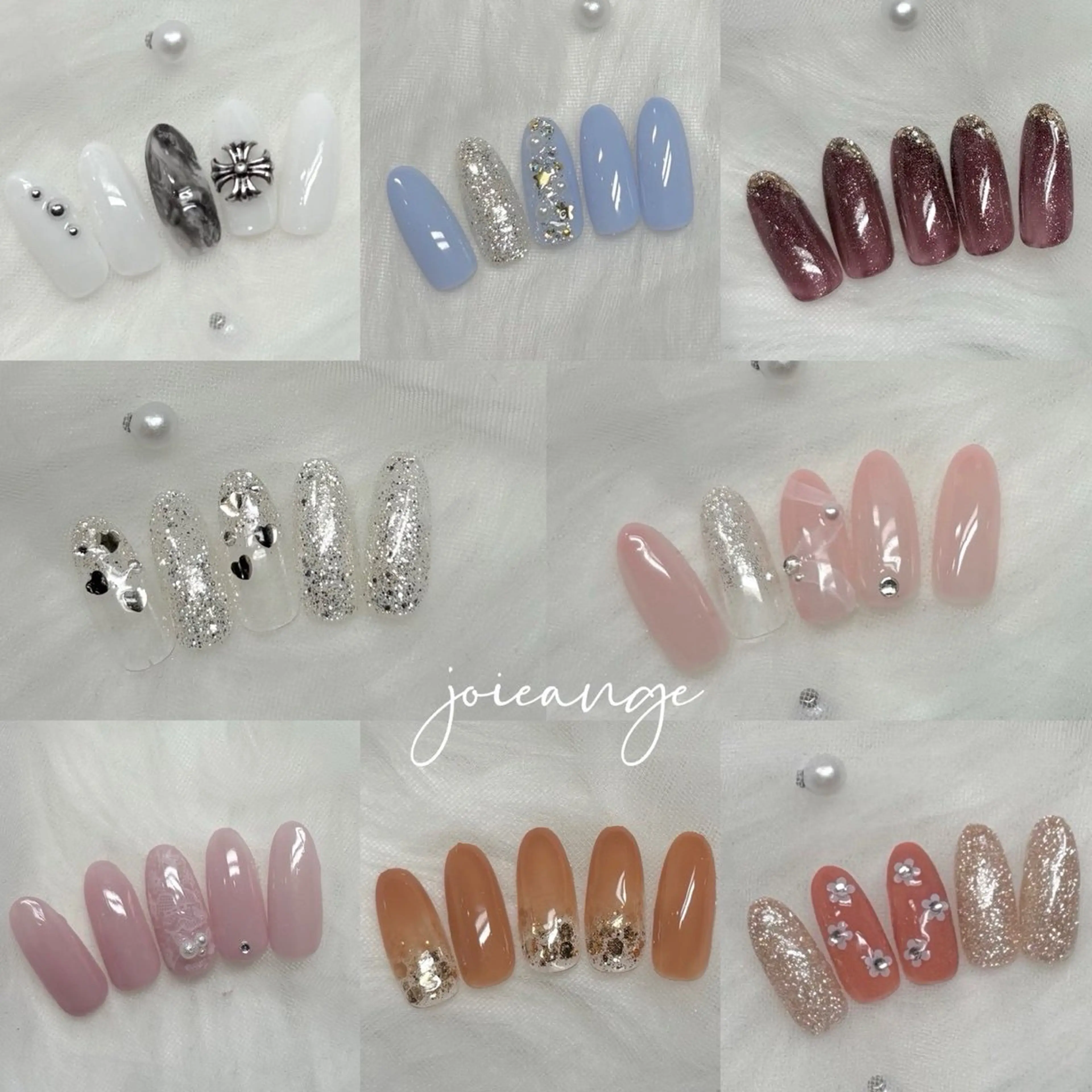 ネイル ハンドネイル joie ange 葵のネイルデザイン