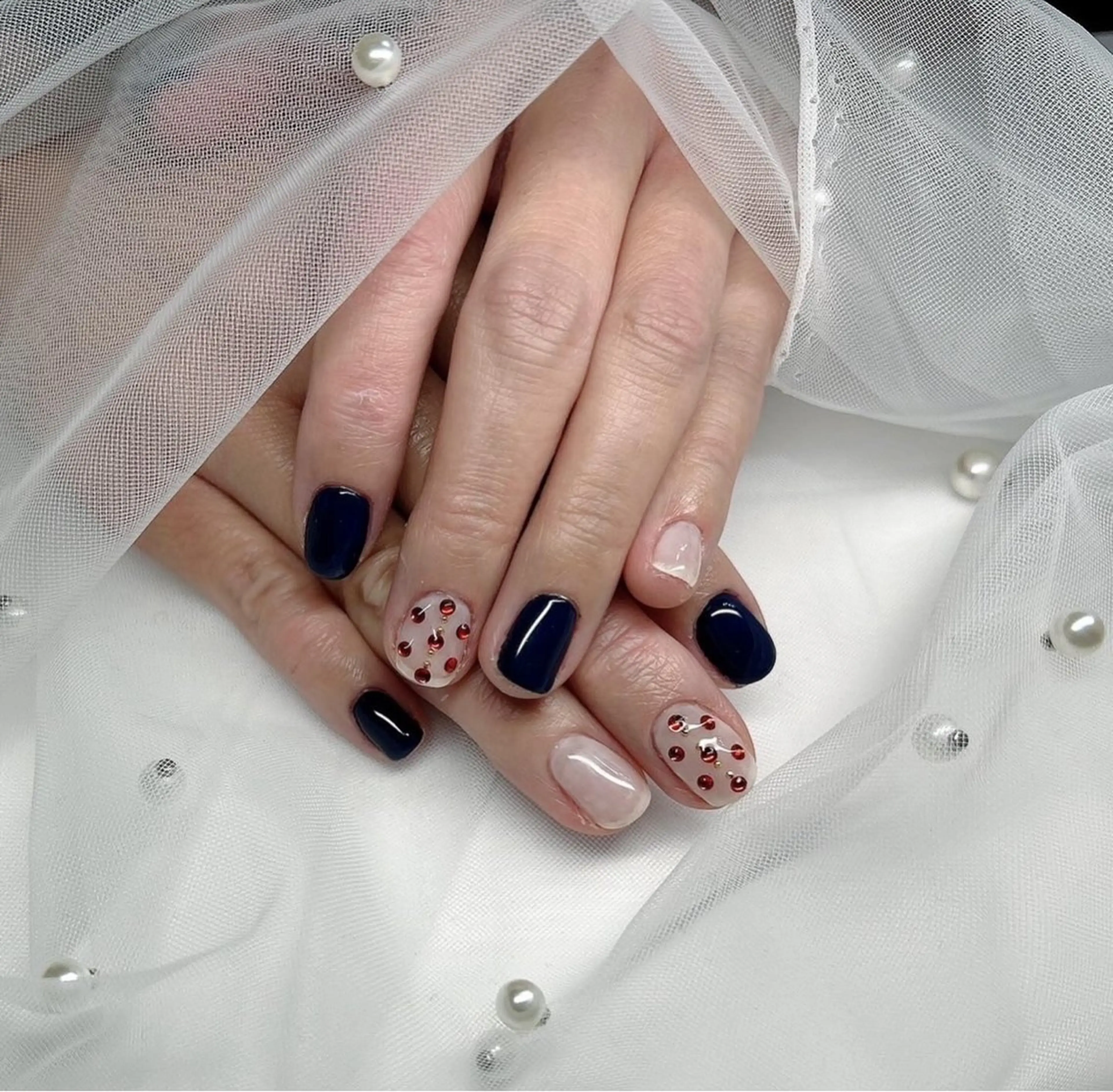 ネイル ハンドネイル Jrネイリスト SAYAのネイルデザイン