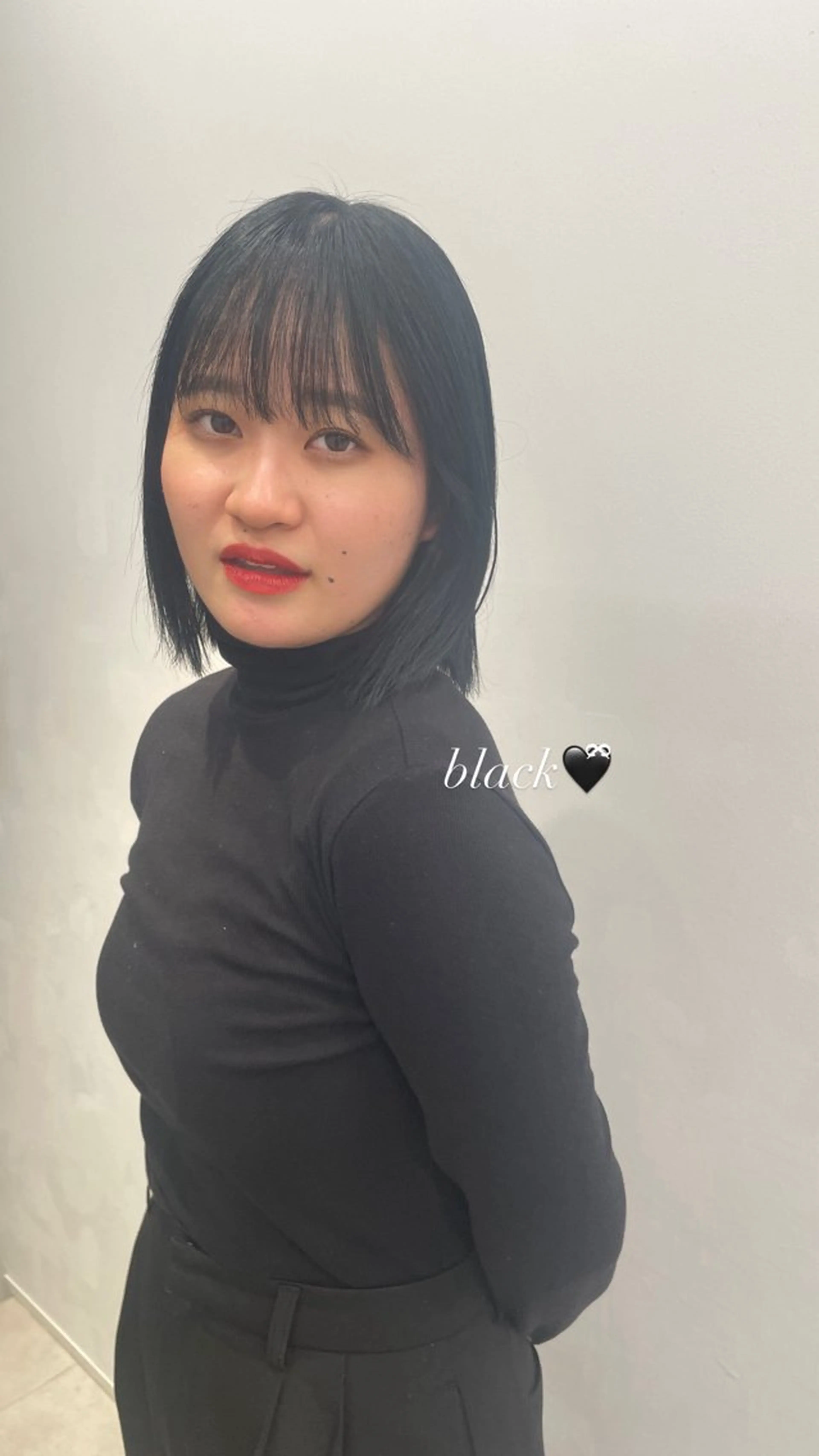 ミディアム カラー ボブ 赤み消し×透明感 /🌙suwa🌙のヘアスタイル