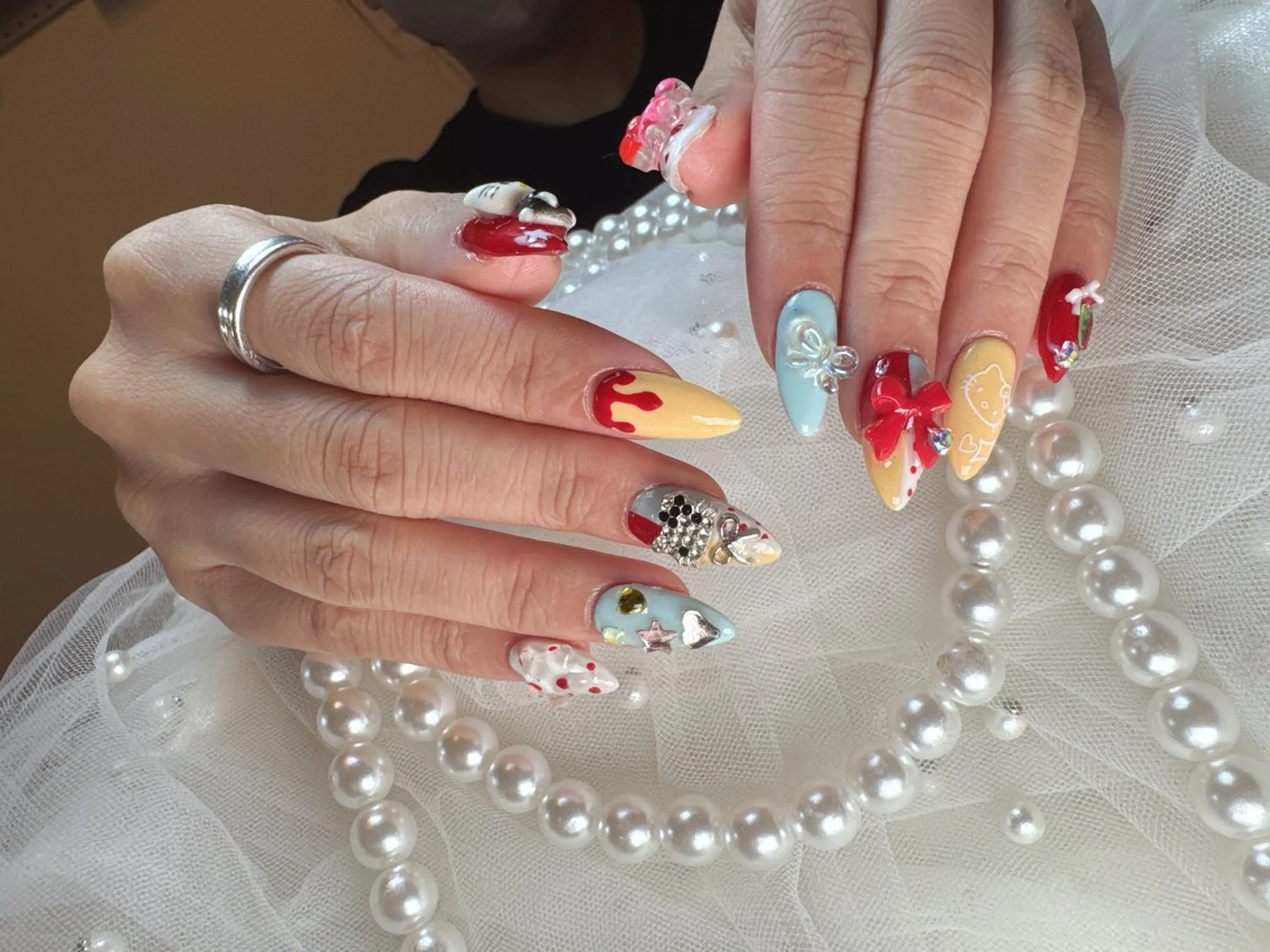 ネイル ハンドネイル リセス 高田馬場💎のネイルデザイン