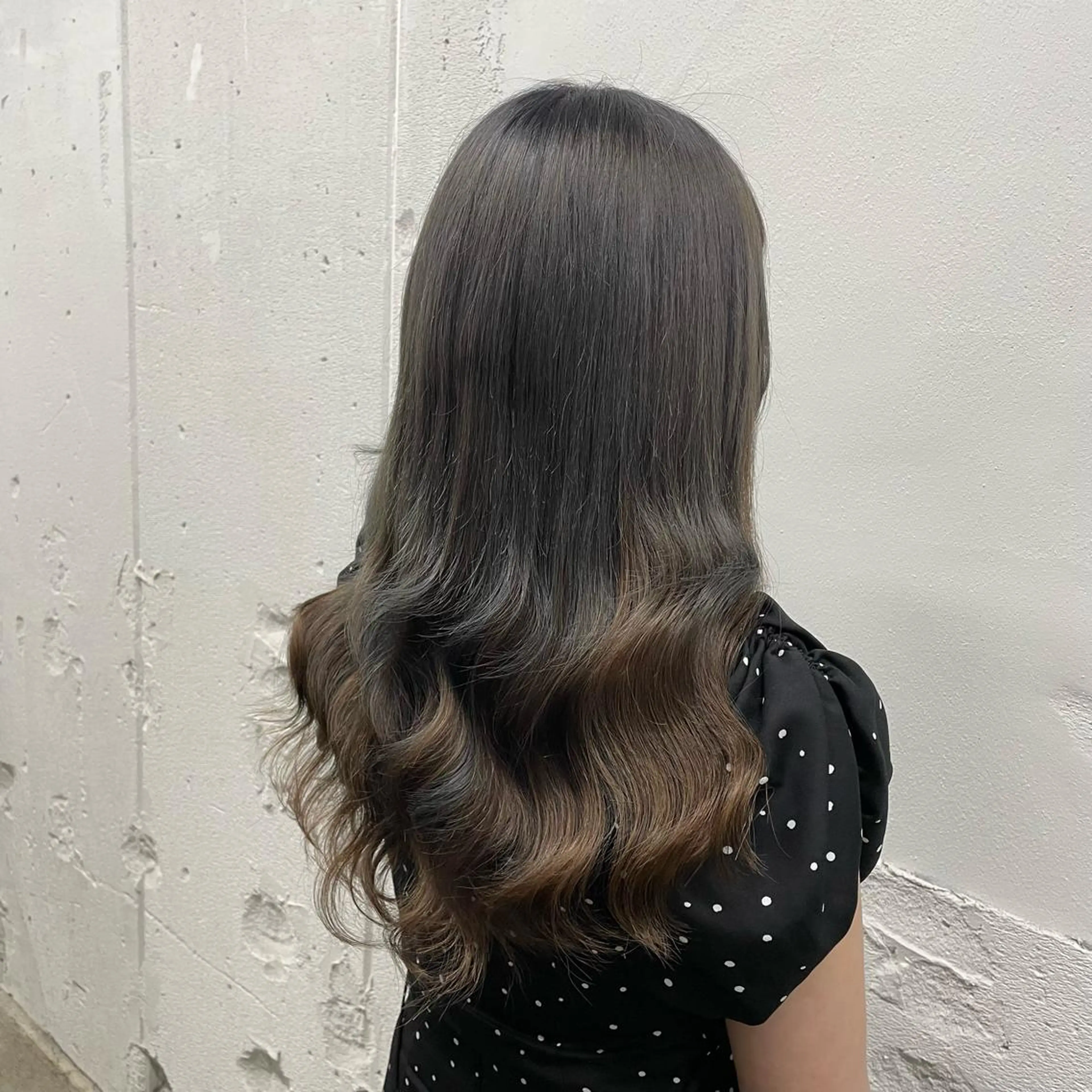 ロング カラー シールエクステ バレイヤージュ ミストバング ダブルカラー  フェイスフレーミング ヘアカラー エクステ 🧡艶髪ちゅるん髪 🫧🧡YUKI❄️のヘアスタイル