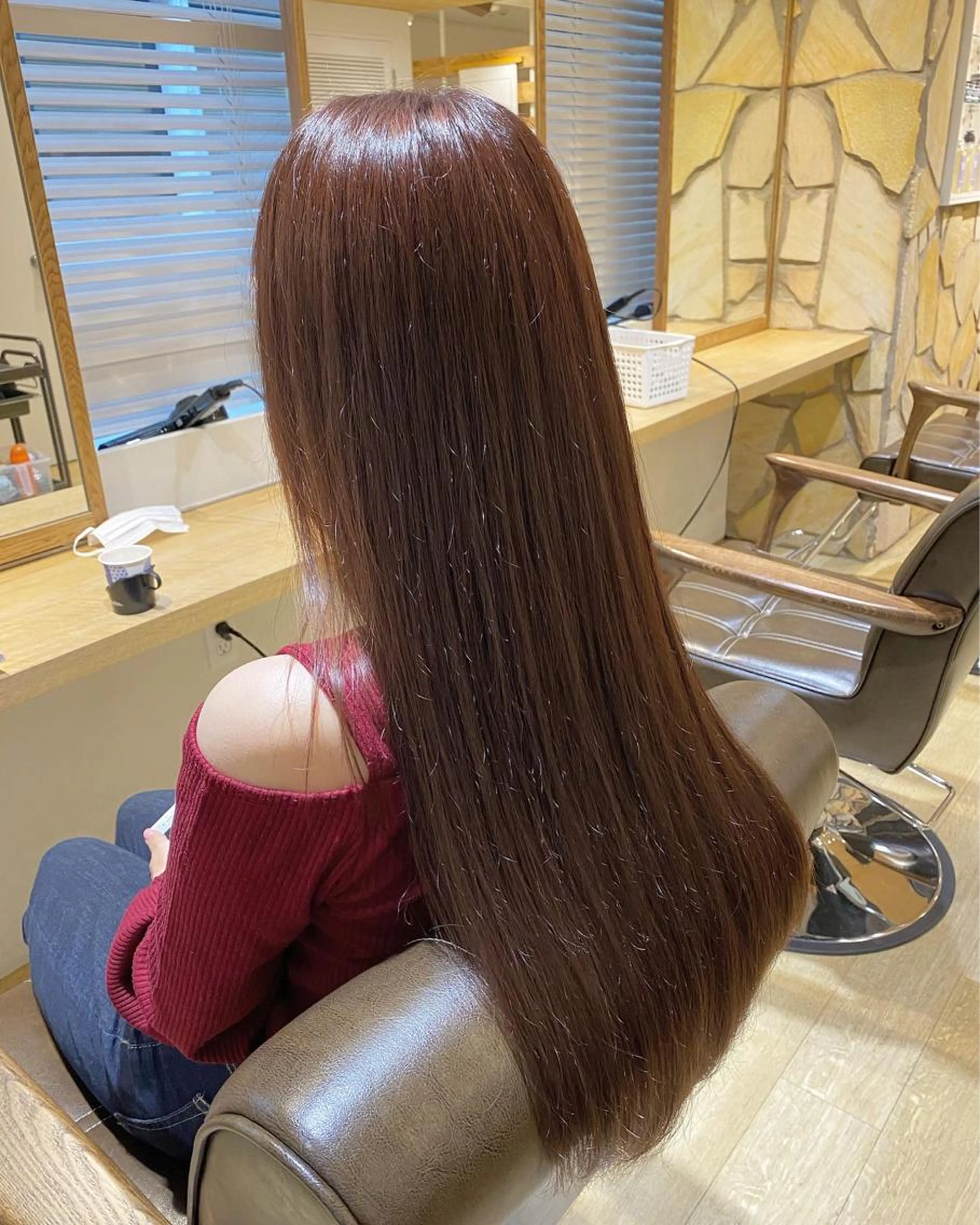 イルミナカラー(フルカラー)🍀カット🍀スチームトリートメントの写真