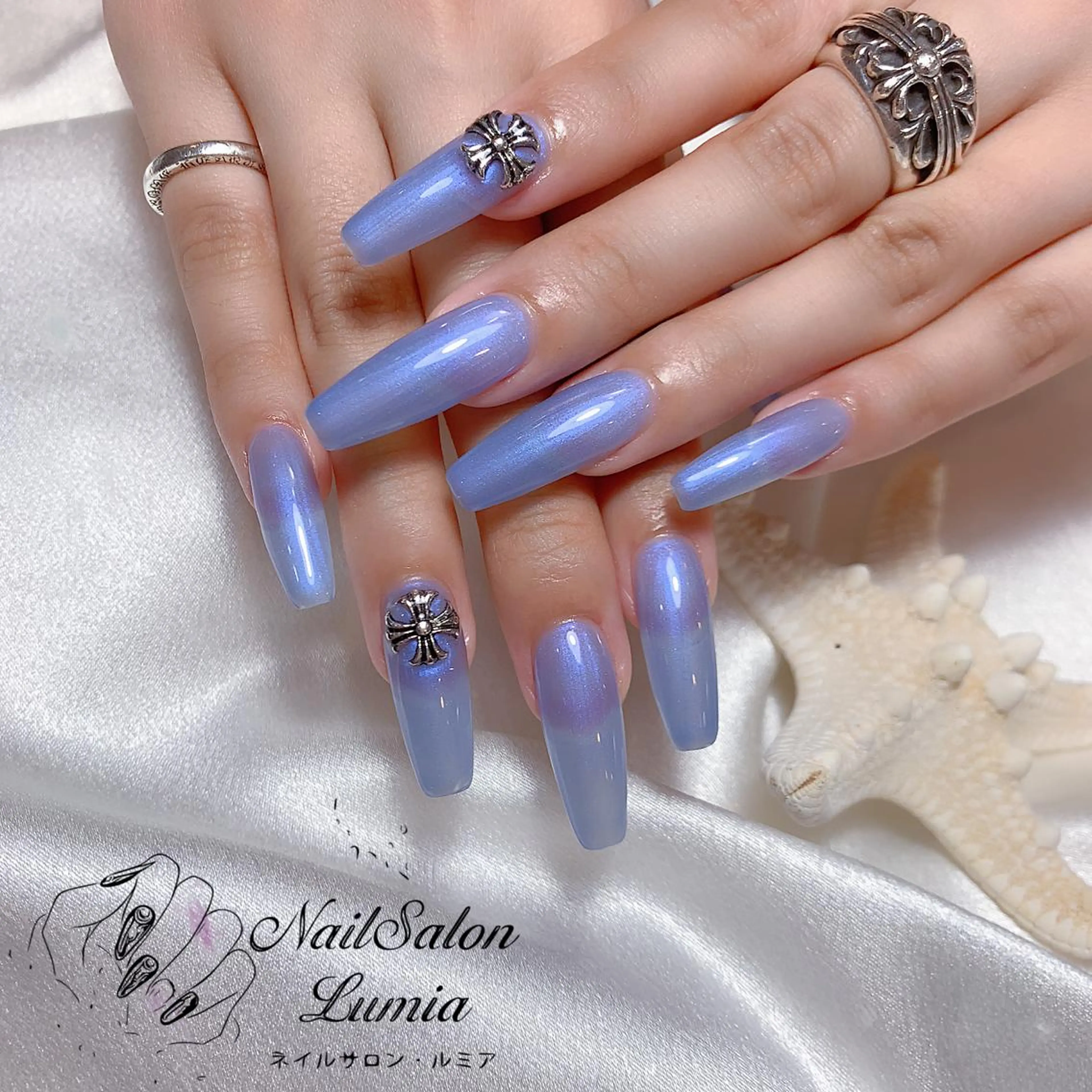 ネイル ハンドネイル ネイルサロン ルミア Lumia 店長のネイルデザイン