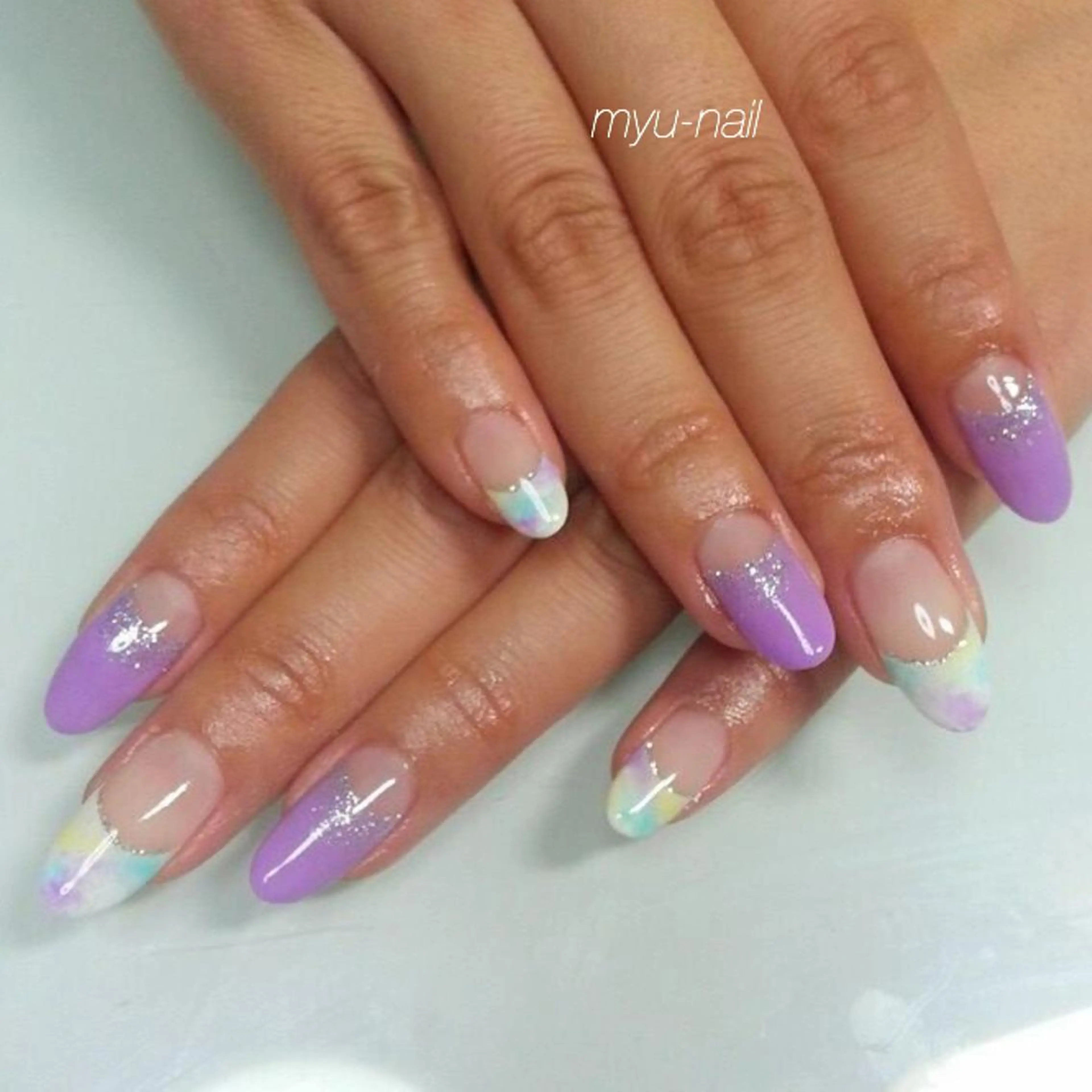 ネイル アートネイル ホームサロン myu-nailのネイルデザイン