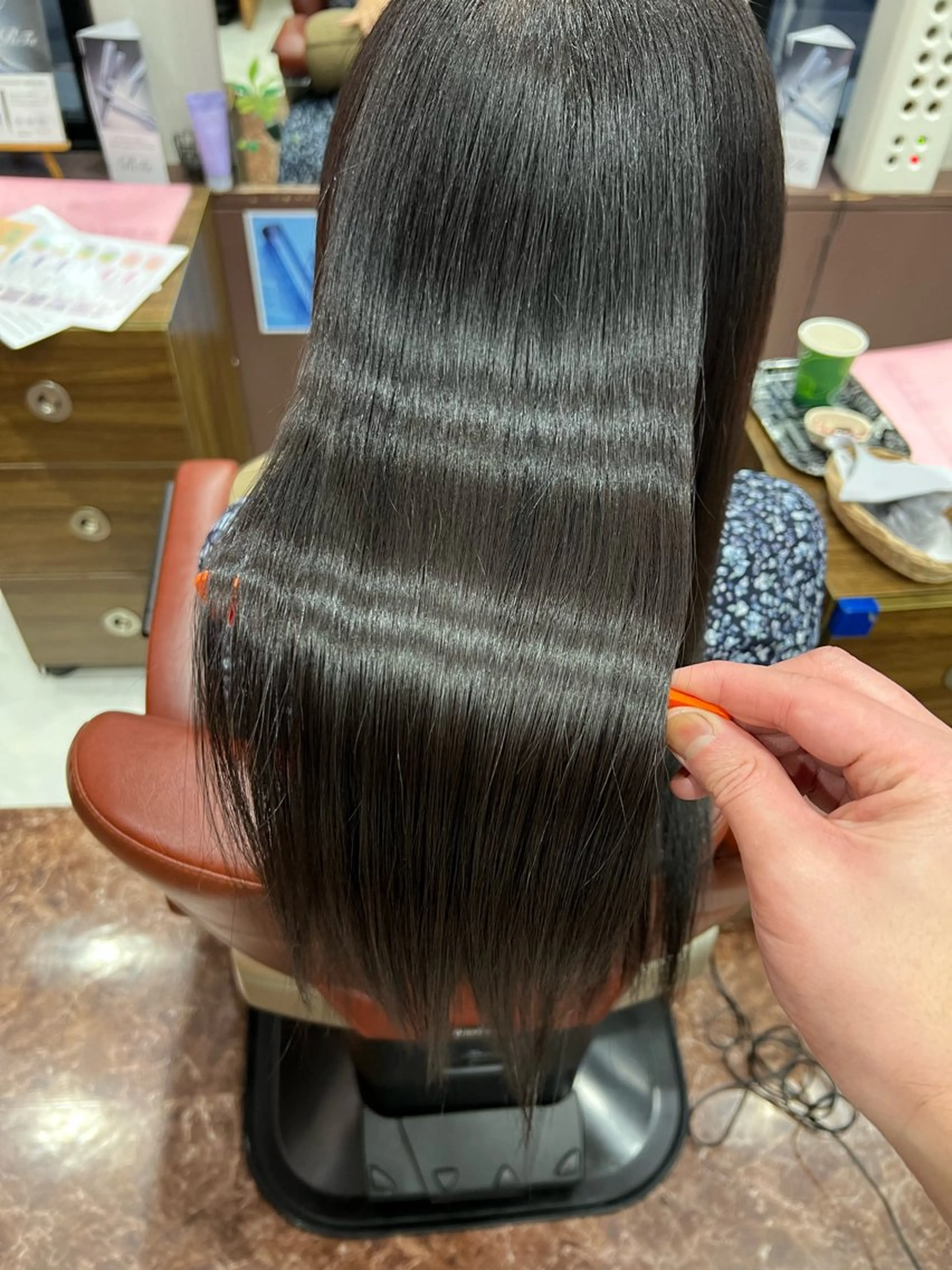 ロング カラー 髪質改善 トリートメント sir mix所属・藤田 竜成のヘアスタイル