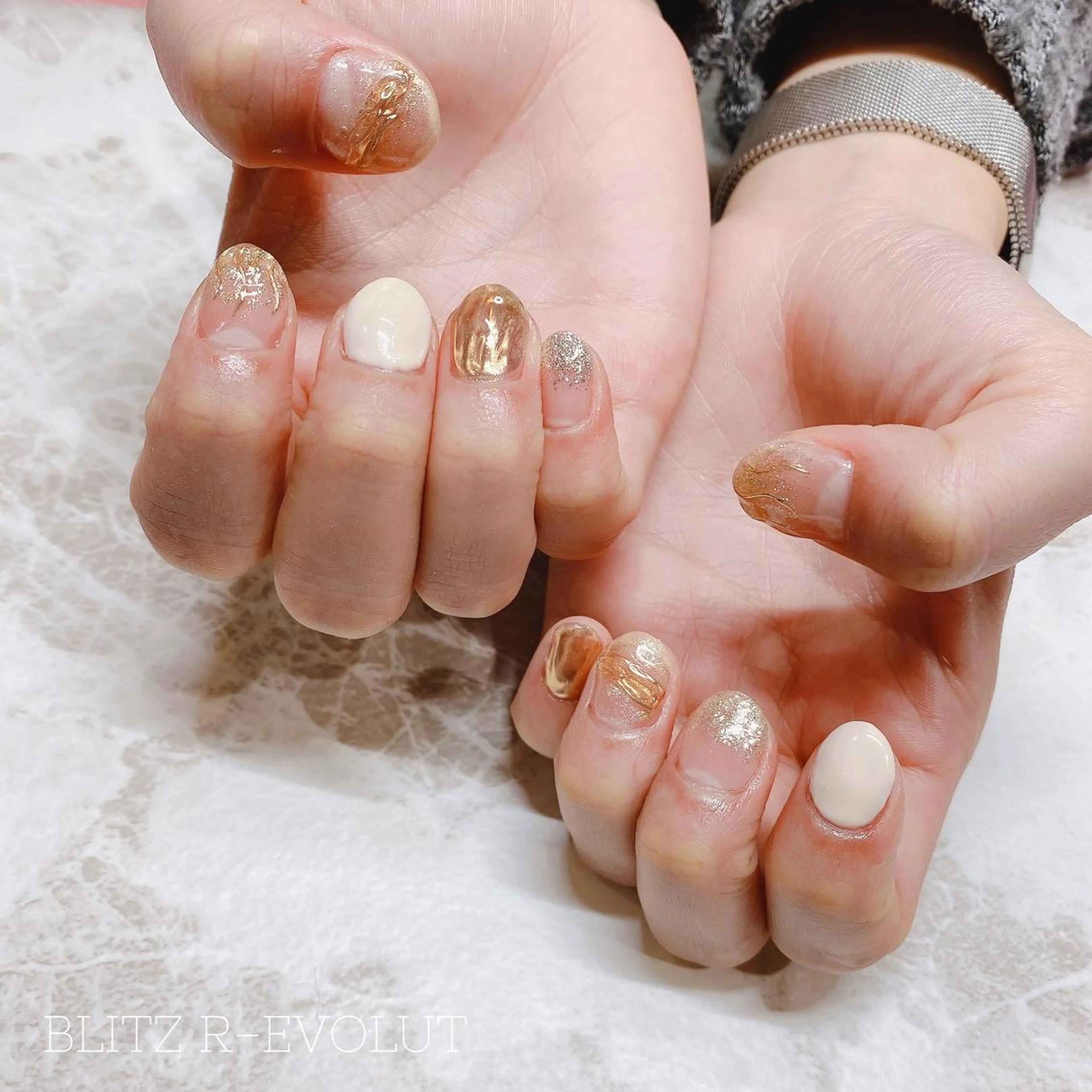 ネイル ☁️BLITZ 🎀笠原雪音🎀のネイルデザイン