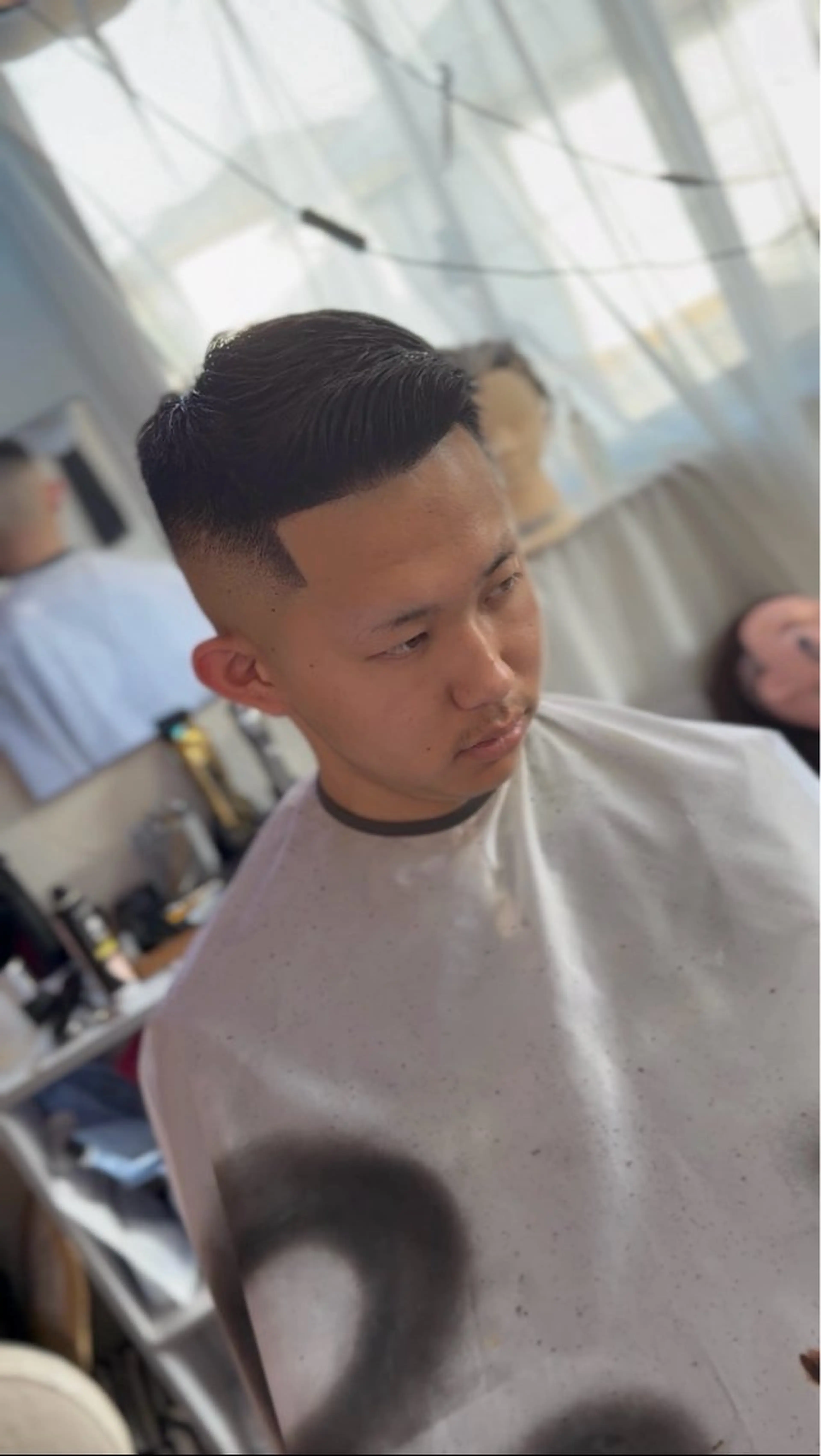 カット、シェービング、シャンプーの写真