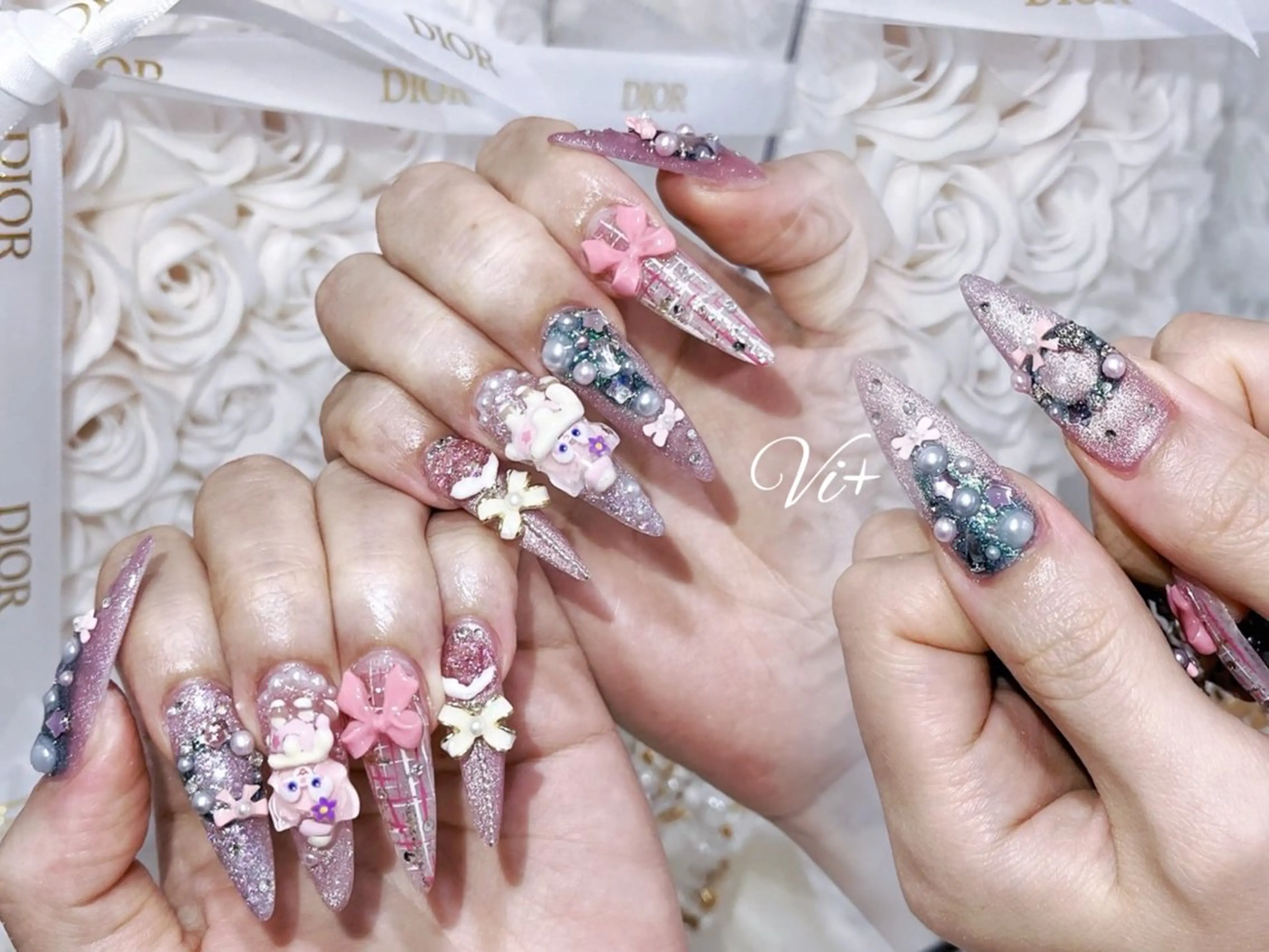 ネイル ハンドネイル ✨Nailsalon Vi+✨のネイルデザイン