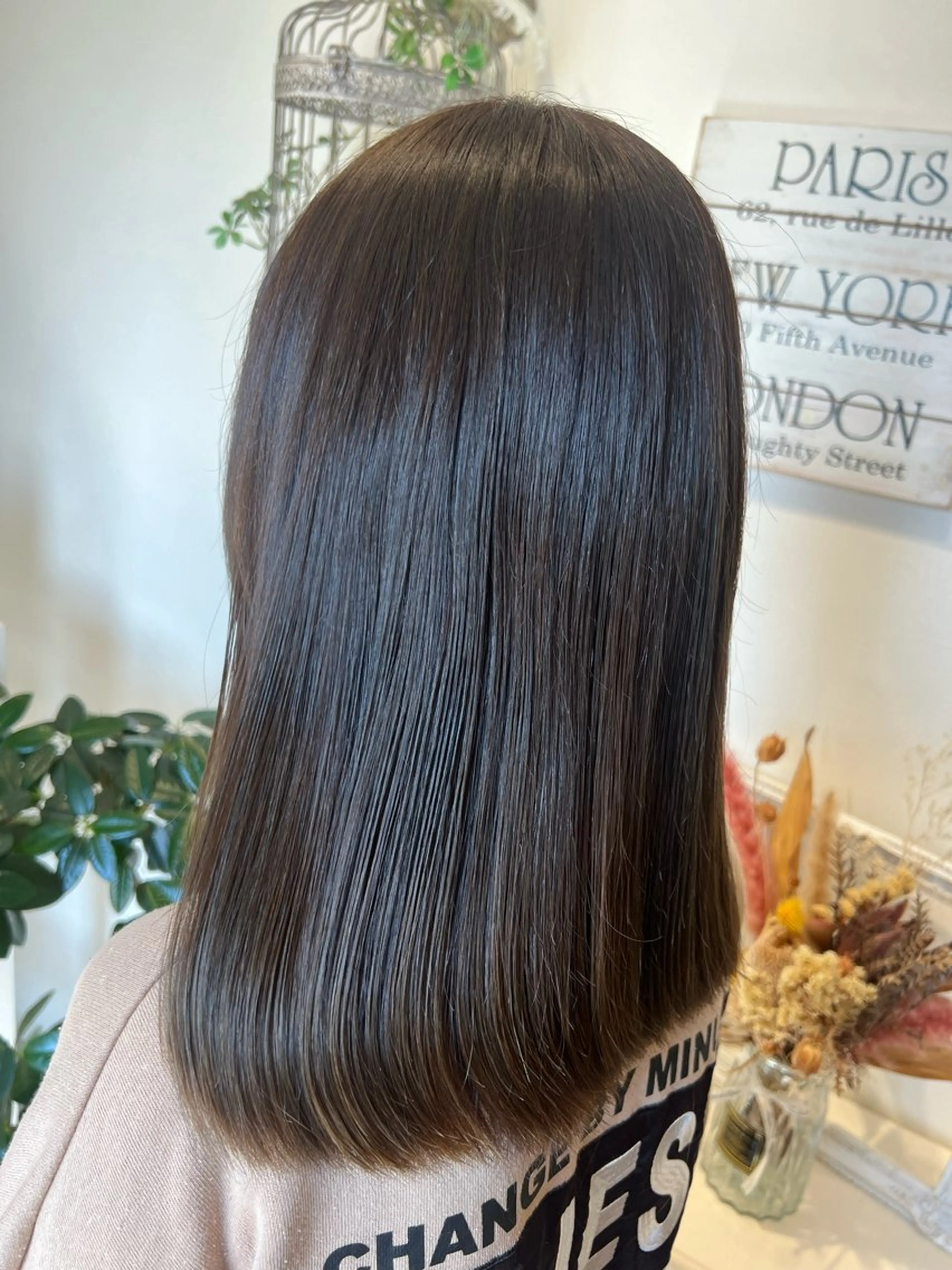 髪質改善カラー&艶トリートメント✨【ホームケア商品付きのお得なコース】の写真