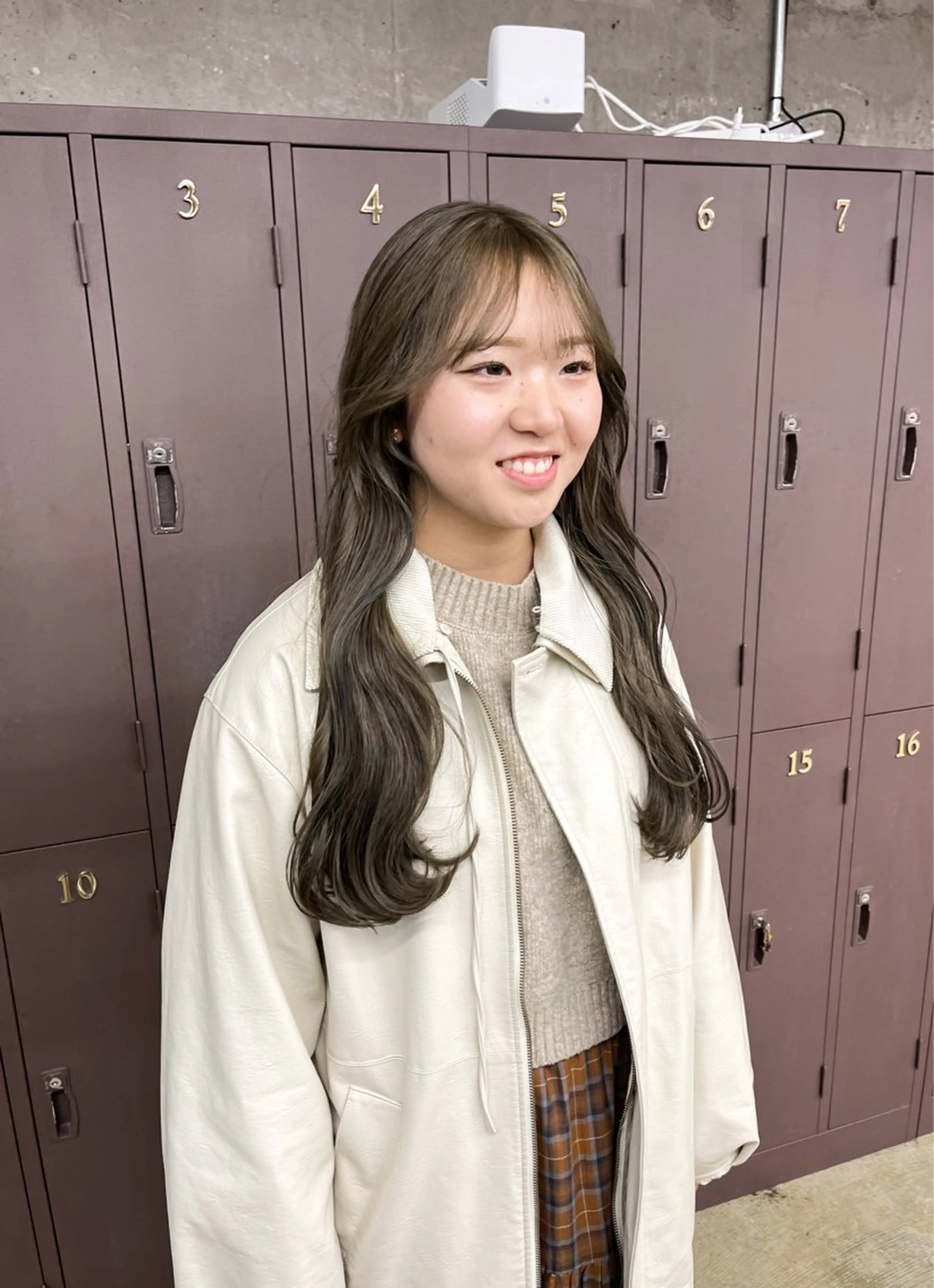 ロング カット ヘアカラー 中江 友哉のヘアスタイル