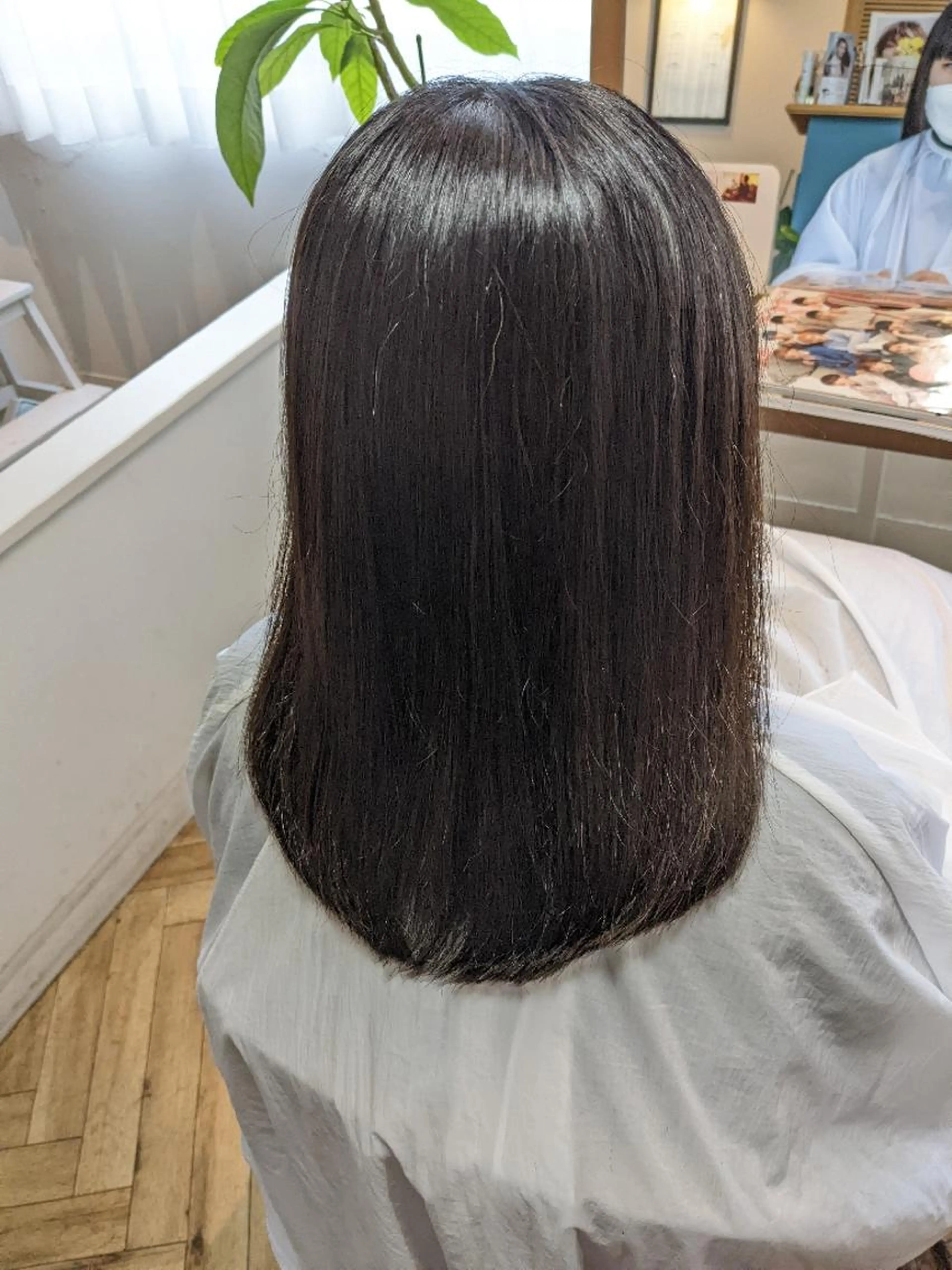 【🌿癒やしメニュー🌿】カット×プチスパ5分💆（肌に優しい温感ハーブジェル使用）の写真