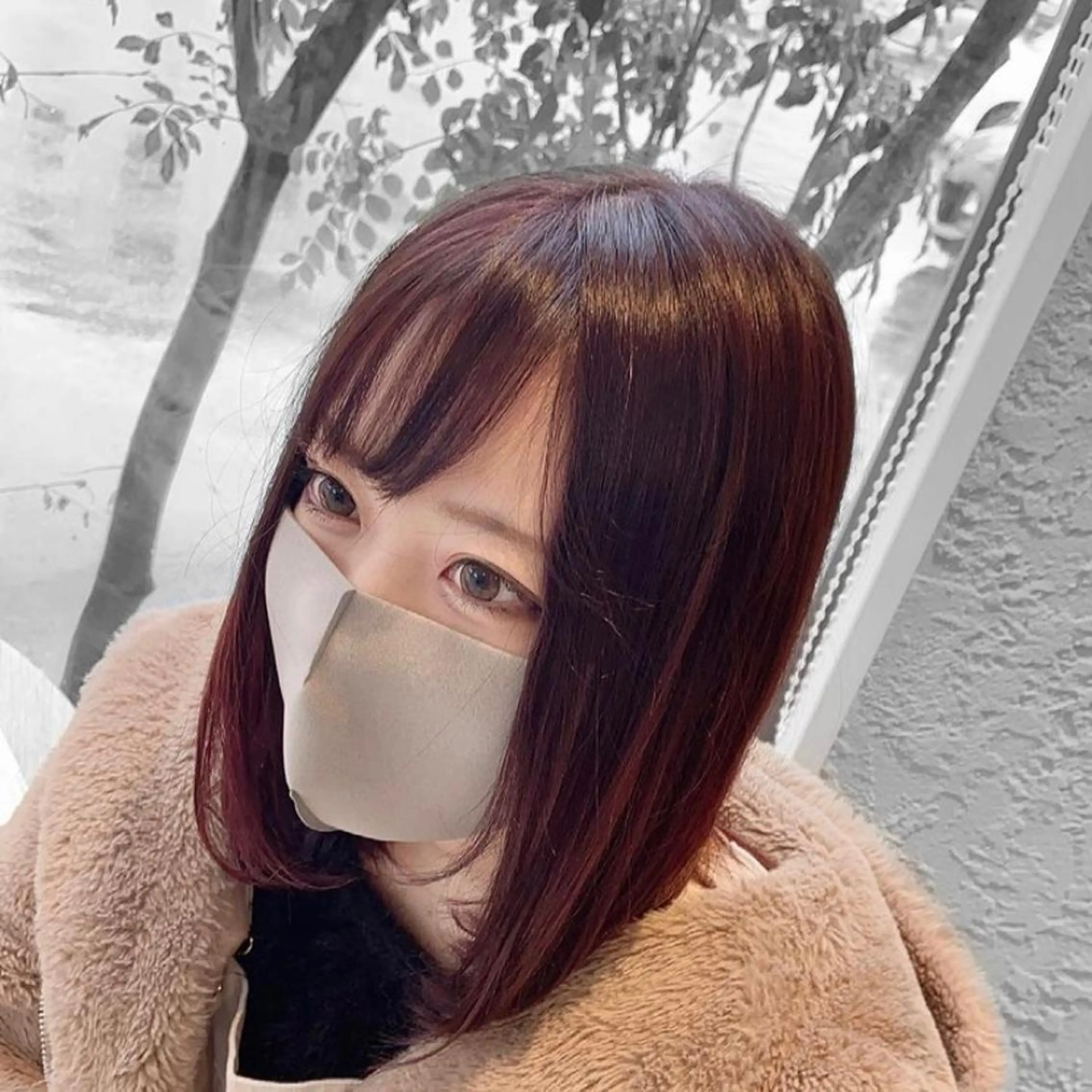 ミディアム カラー 杉木 勝太のヘアスタイル