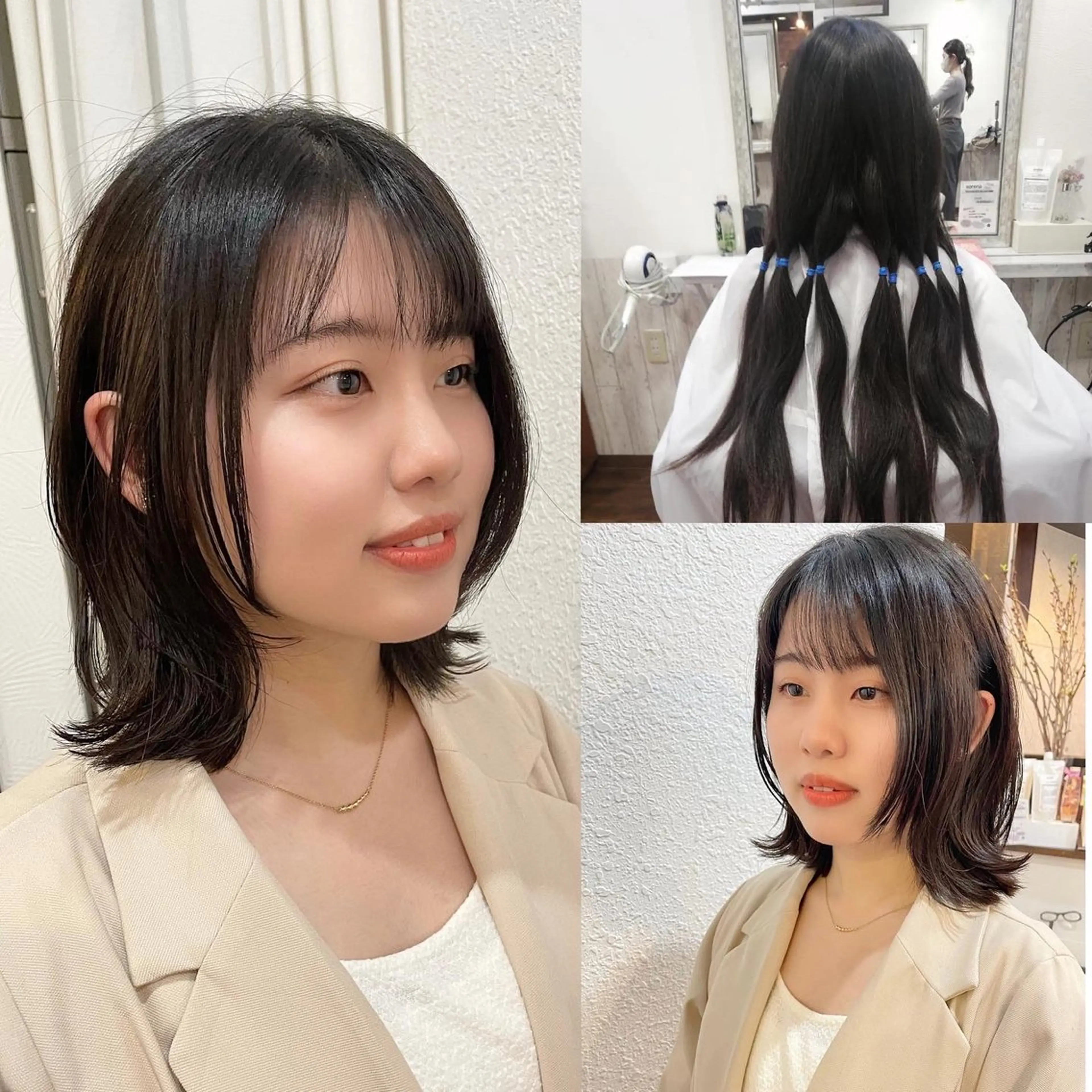 ✨似合わせカット&最高級カラー &ネットで話題⭐️5行程マイフォーストリートメント✨の写真