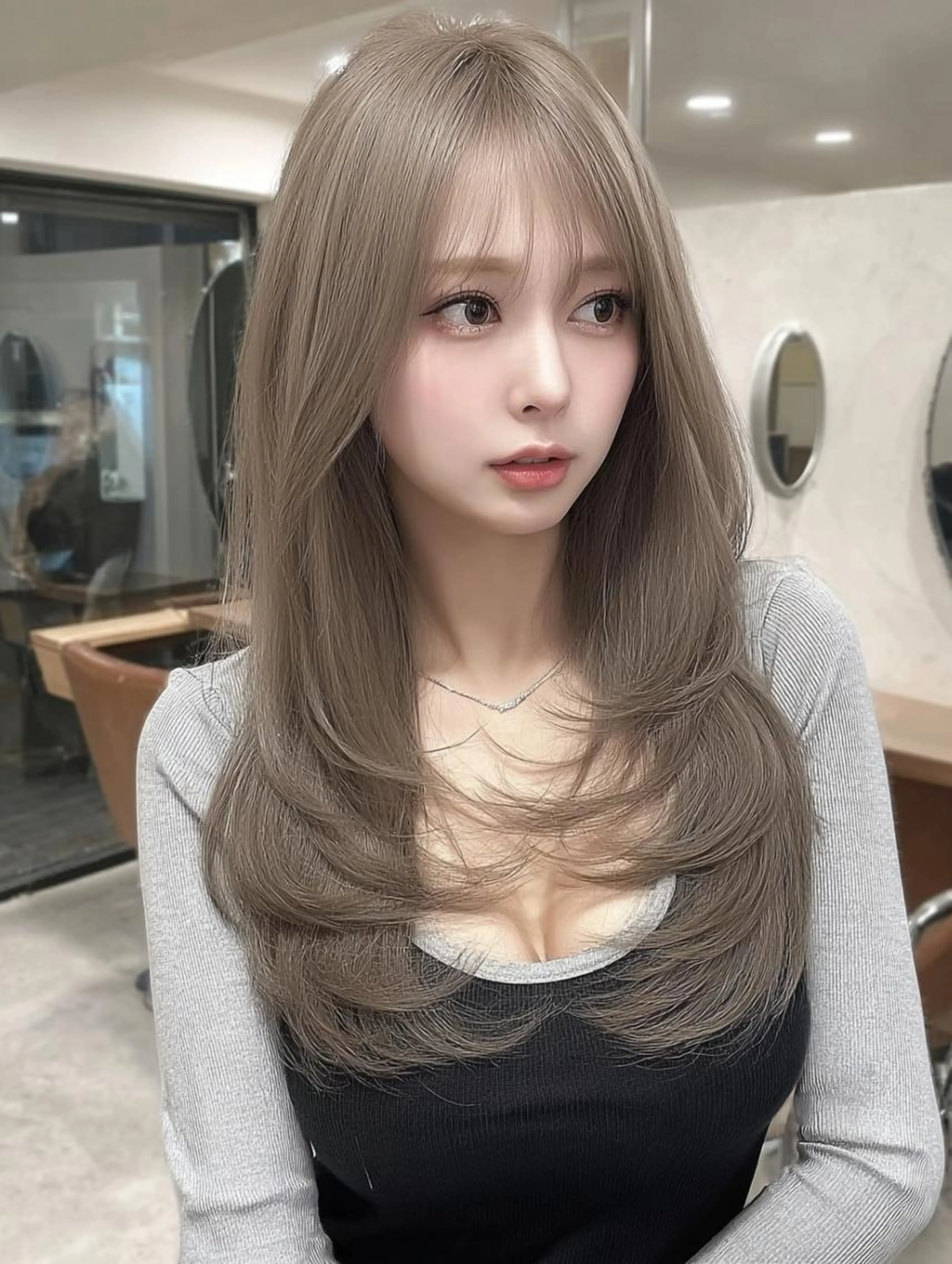 【ミニモ限定】似合わせカット＋ケアブリーチカラー✨️の写真
