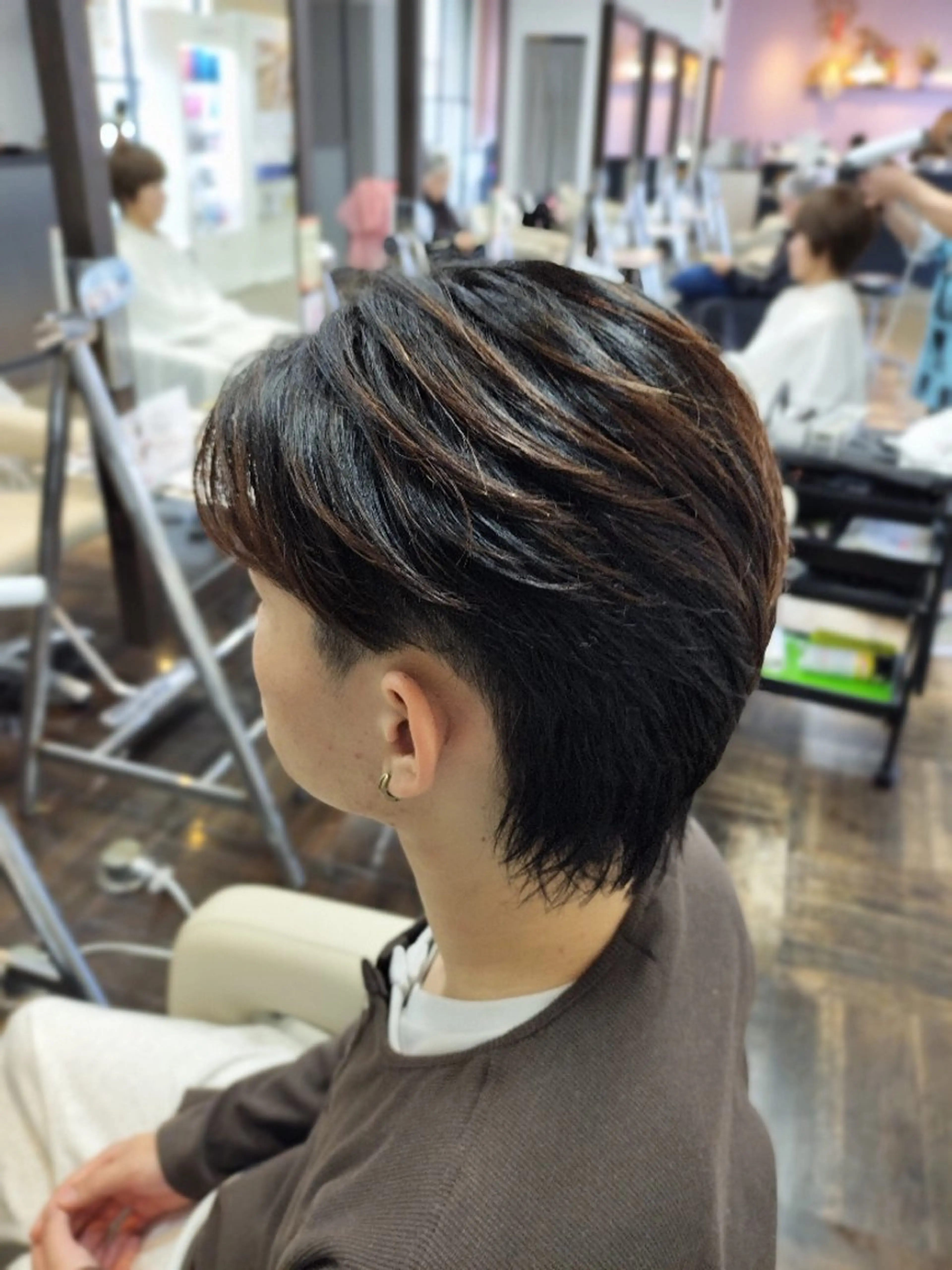 ショート メンズ 久保西🐶 Hirokiのヘアスタイル