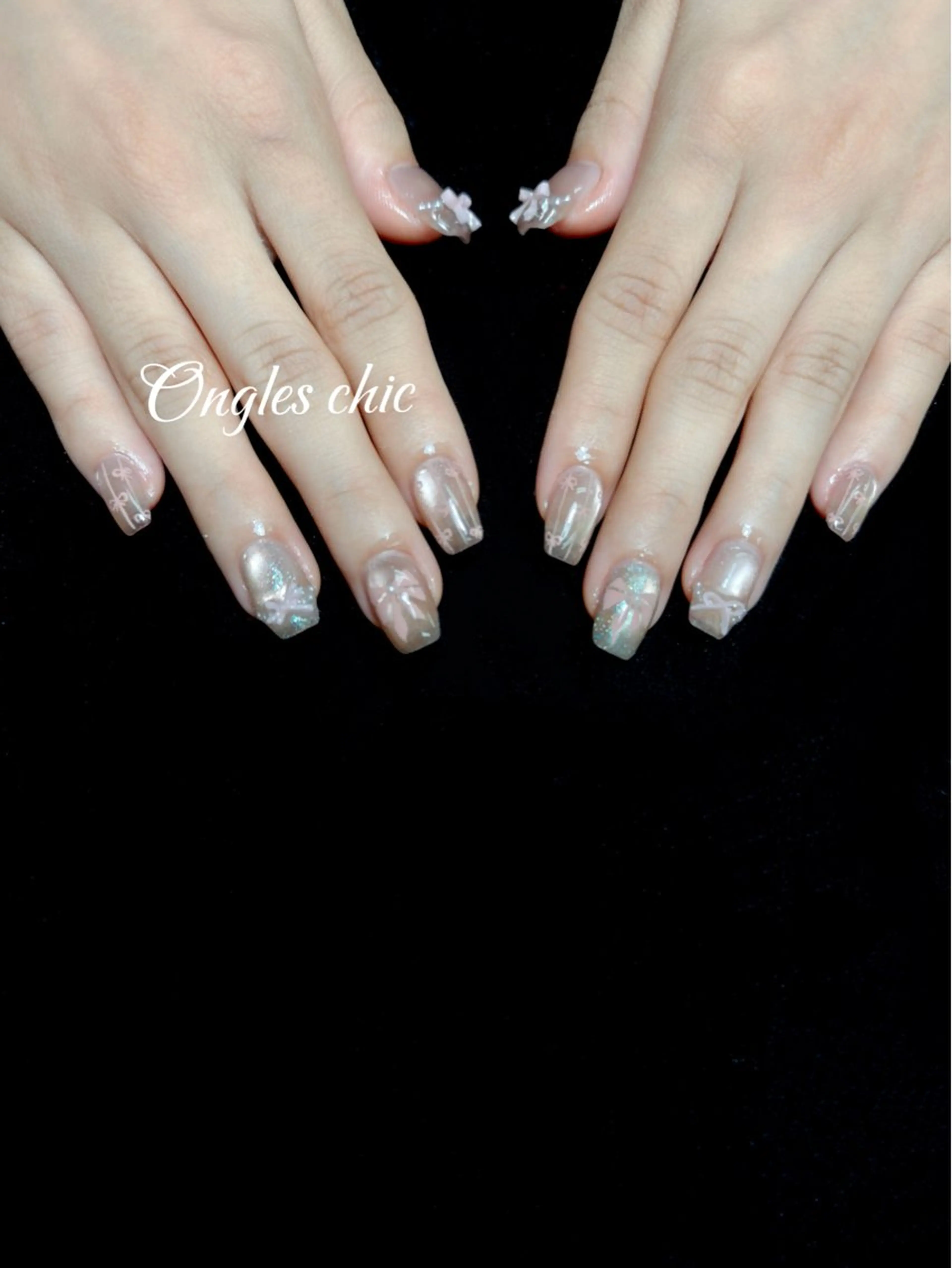 ネイル ハンドネイル ongles chicのネイルデザイン