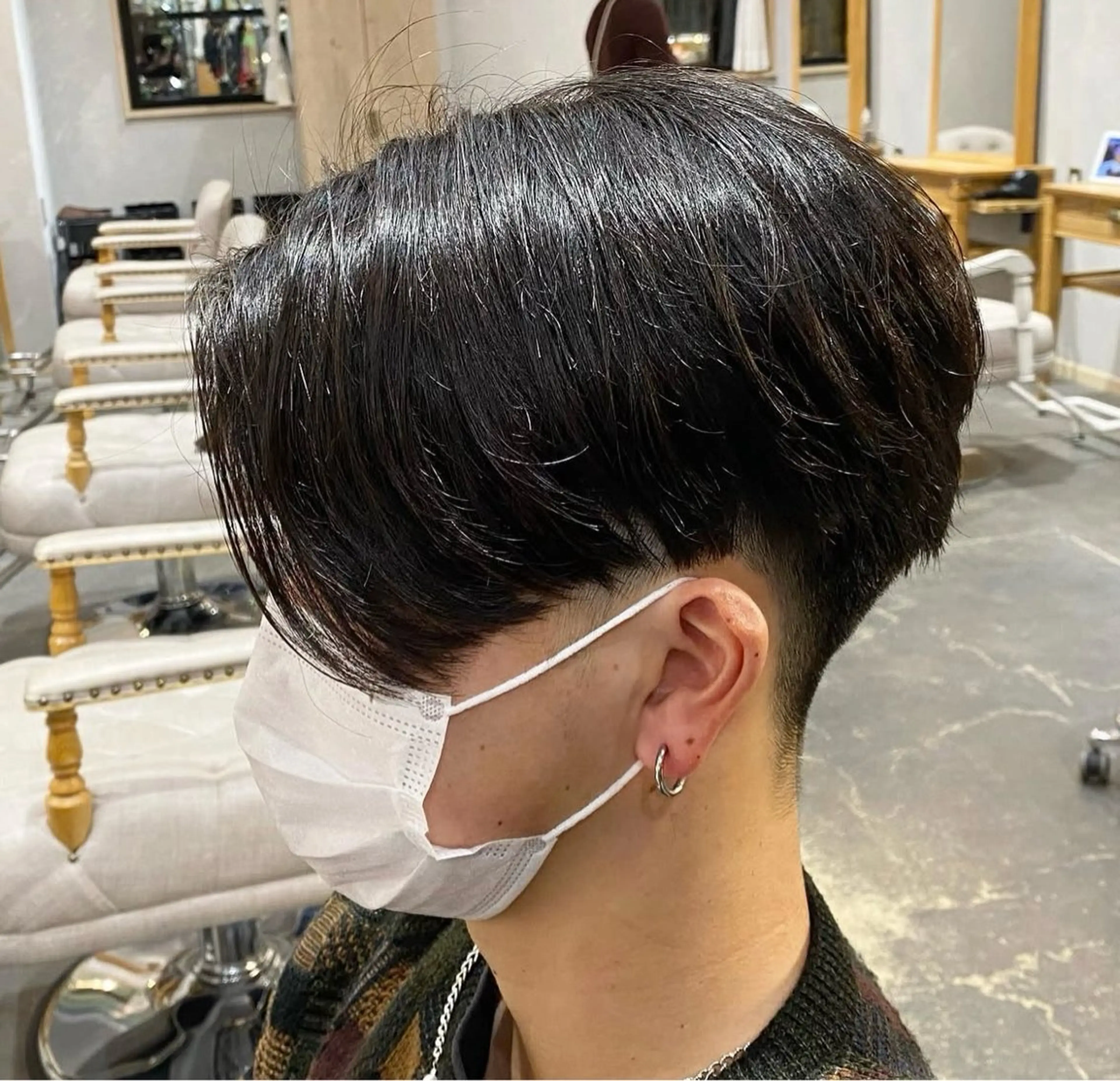 【メンズパーマ】カット＋ニュアンスパーマor フェザーパーマ＋1stepトリートメントの写真