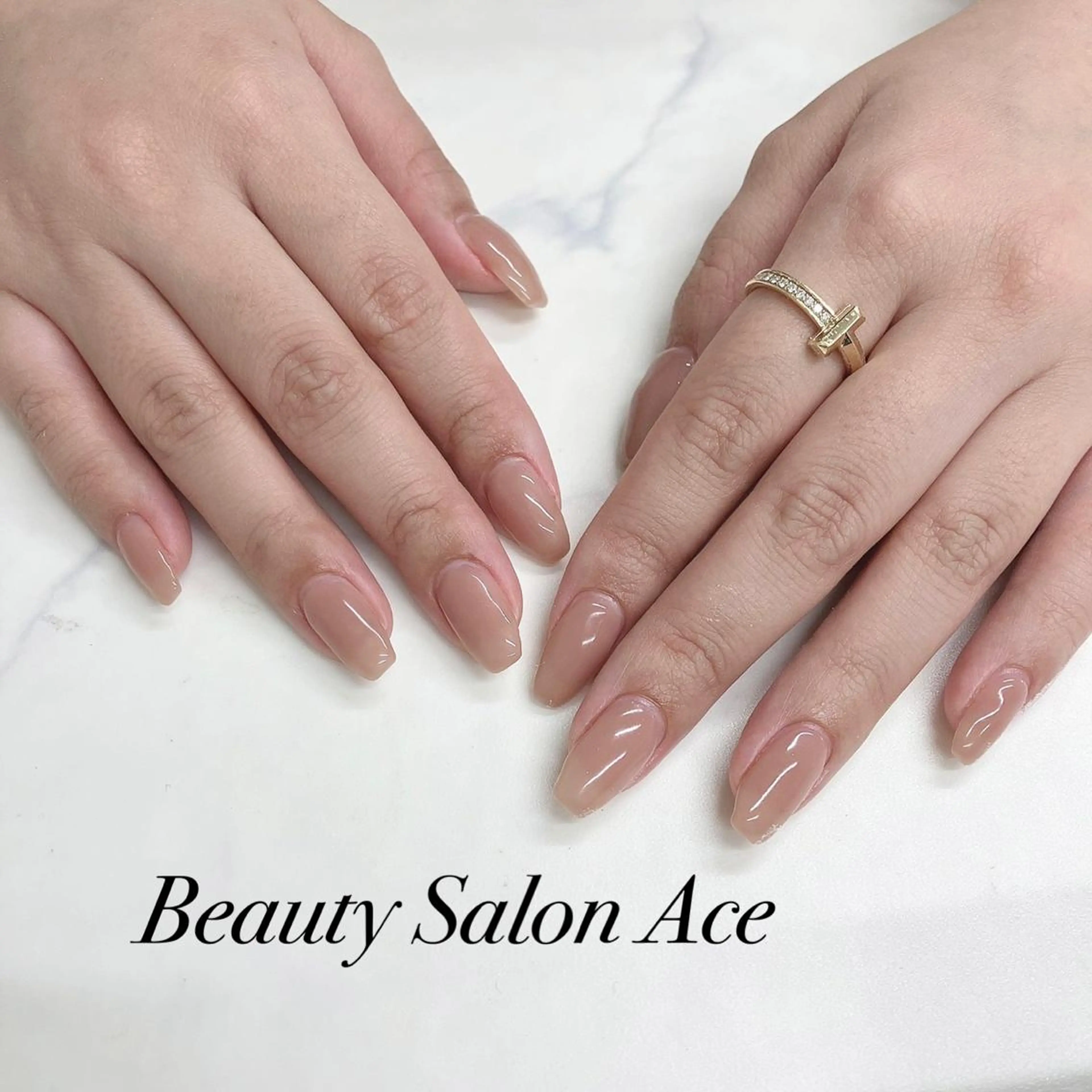 ネイル メンズネイル ワンカラーネイル 春ネイル ハンドネイル ハンドケア Beauty Salon Ace（ネイルサロン　エース）所属・池袋フィルイン Ace♡Nailのネイルデザイン