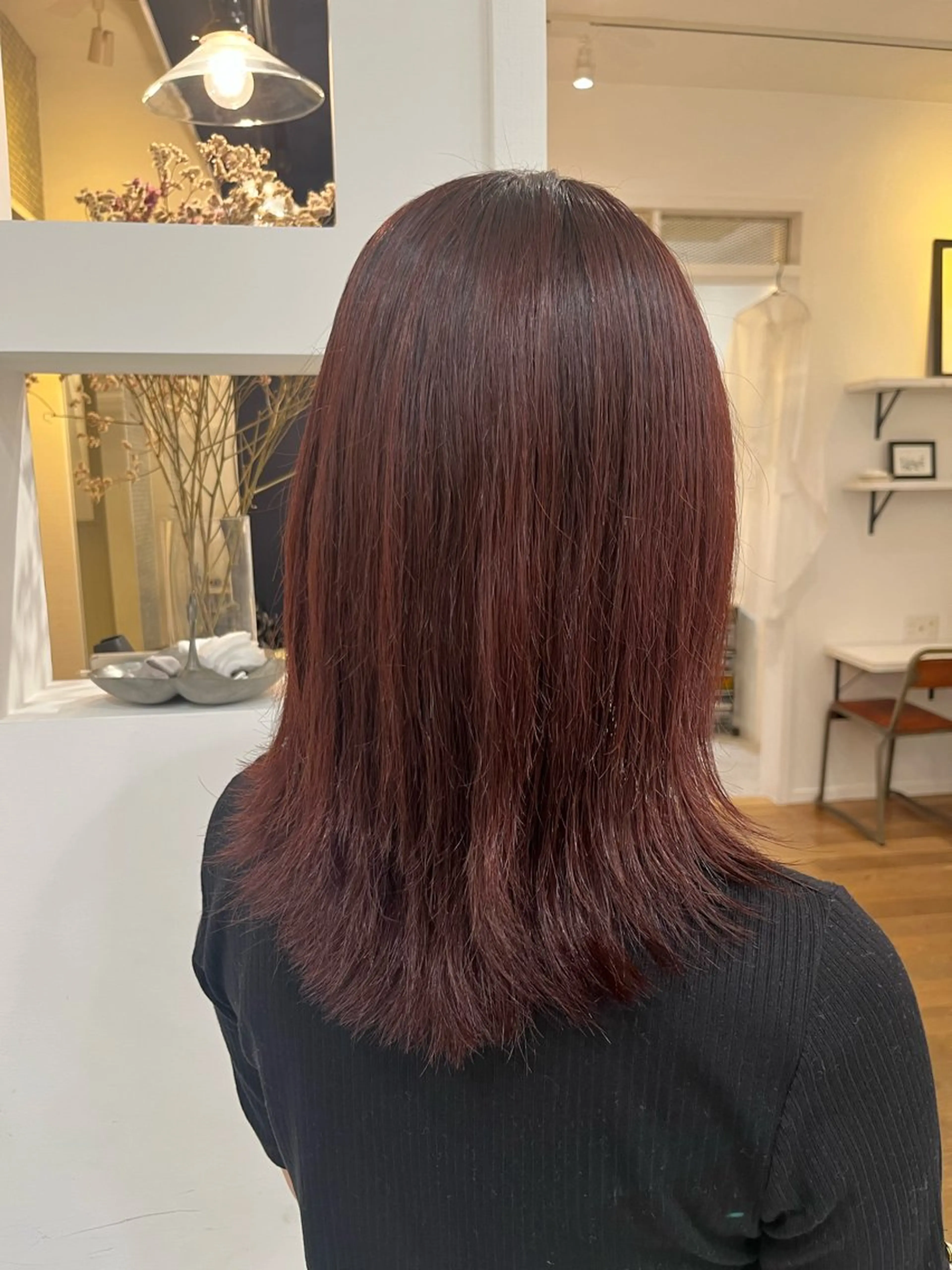 セミロング 無料カットモデル‪✨ ✂️Nanami🌷のヘアスタイル