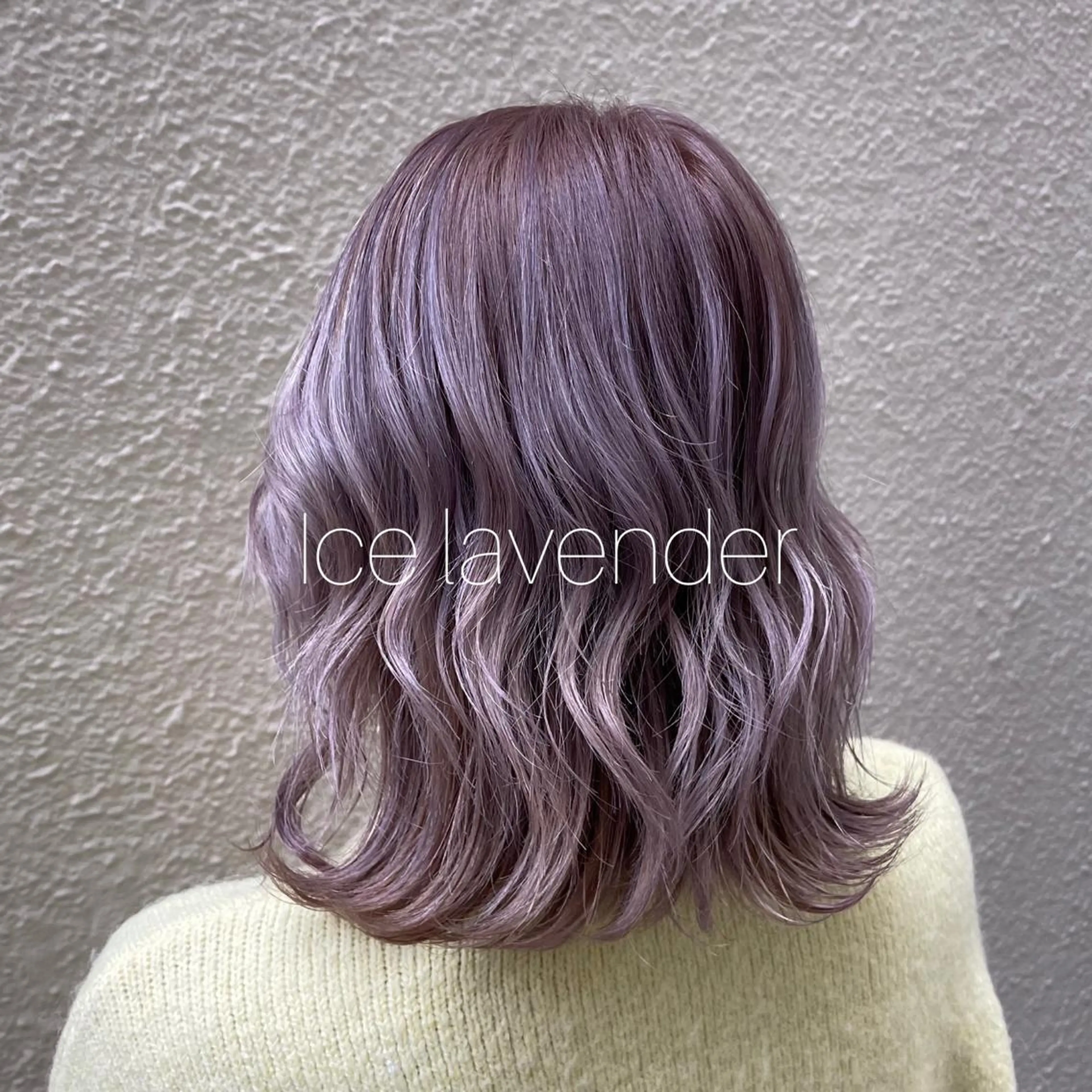 ミディアム カラー ラベンダーカラー 👑髪質改善の匠👑 サンジョウ ユウキのヘアスタイル