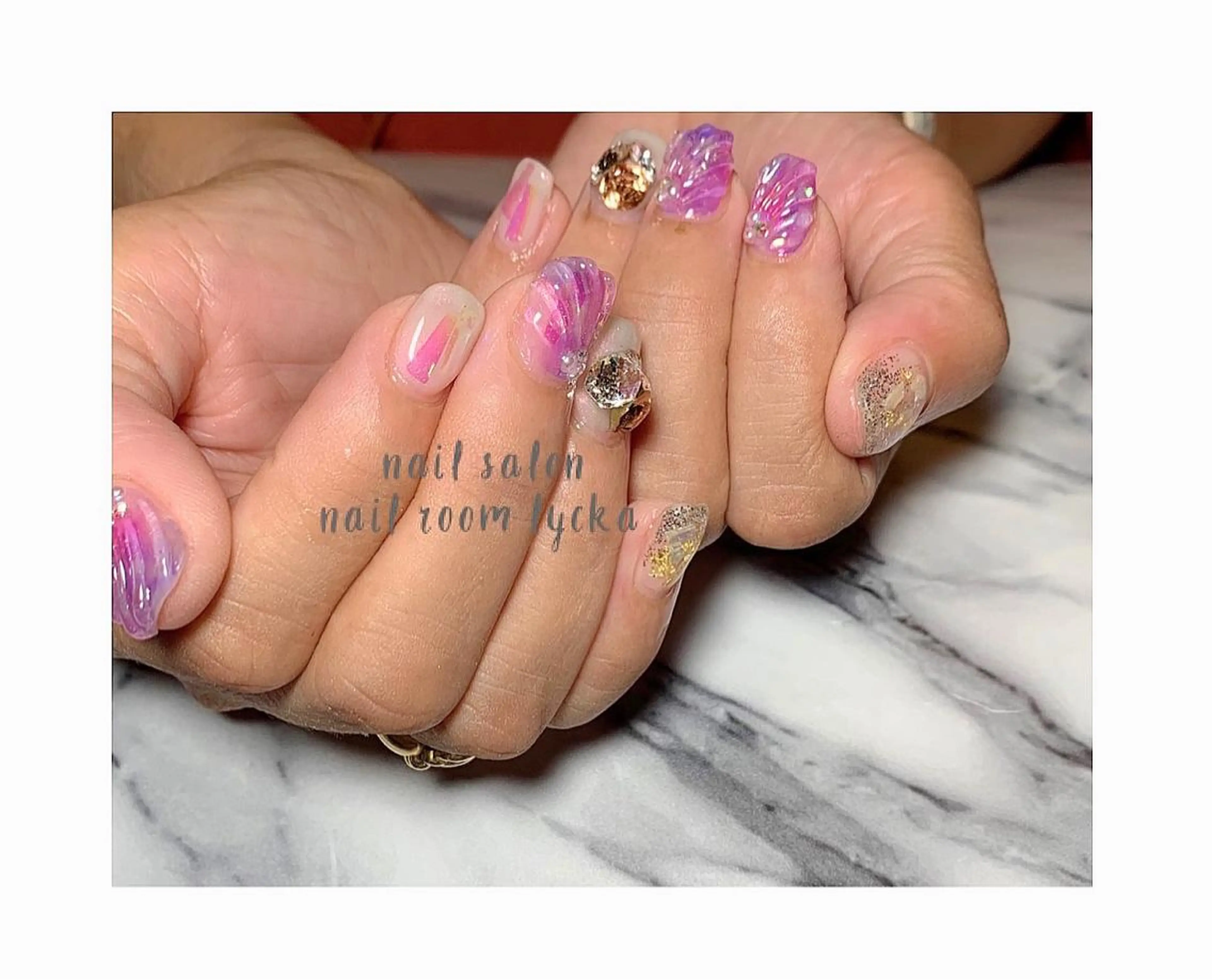 ネイル ﾈｲﾙﾙｰﾑﾘｯｶ 𝐦𝐚𝐲𝐮のネイルデザイン