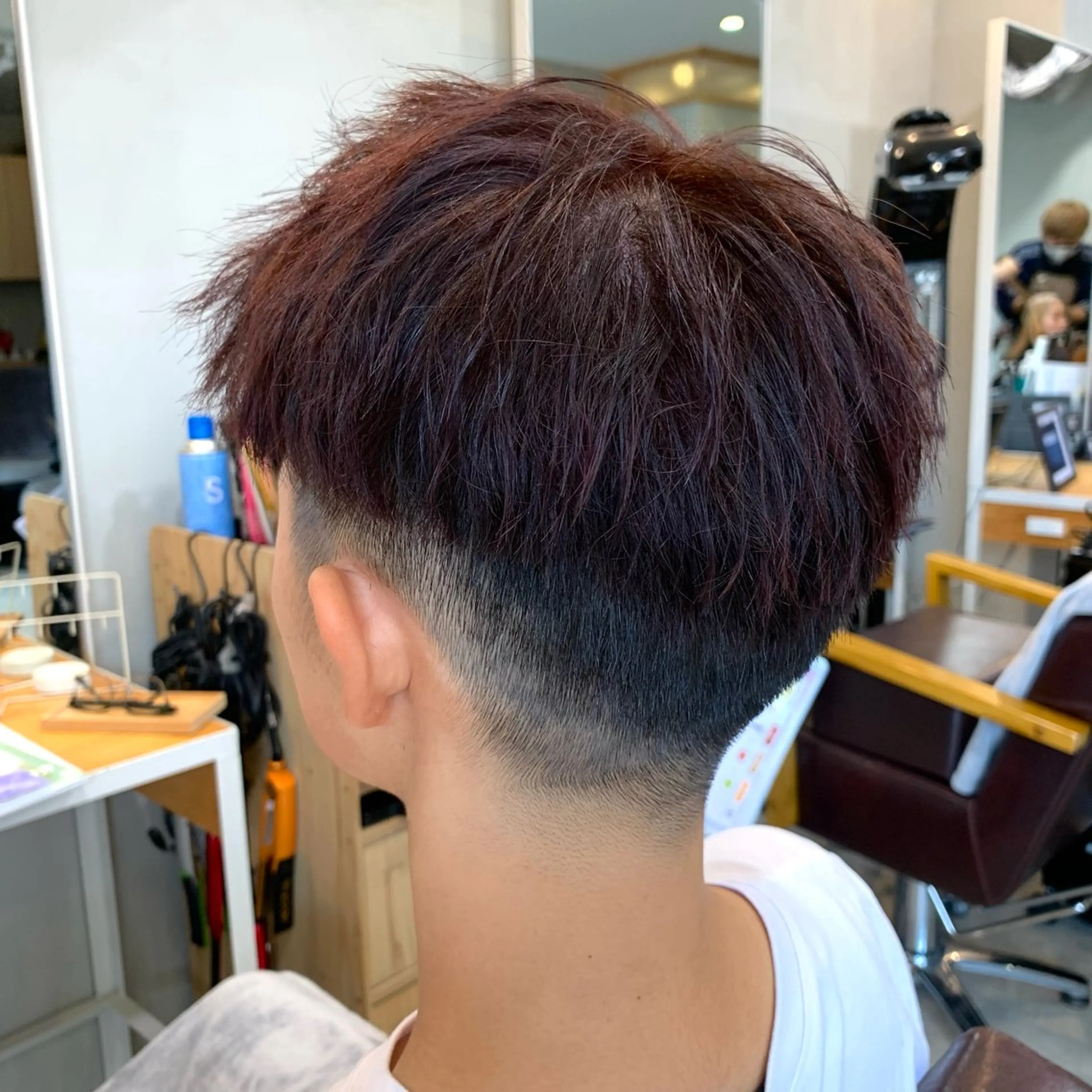 ショート カラー 刈り上げ 🟢三上亮/ Relation🟢のヘアスタイル
