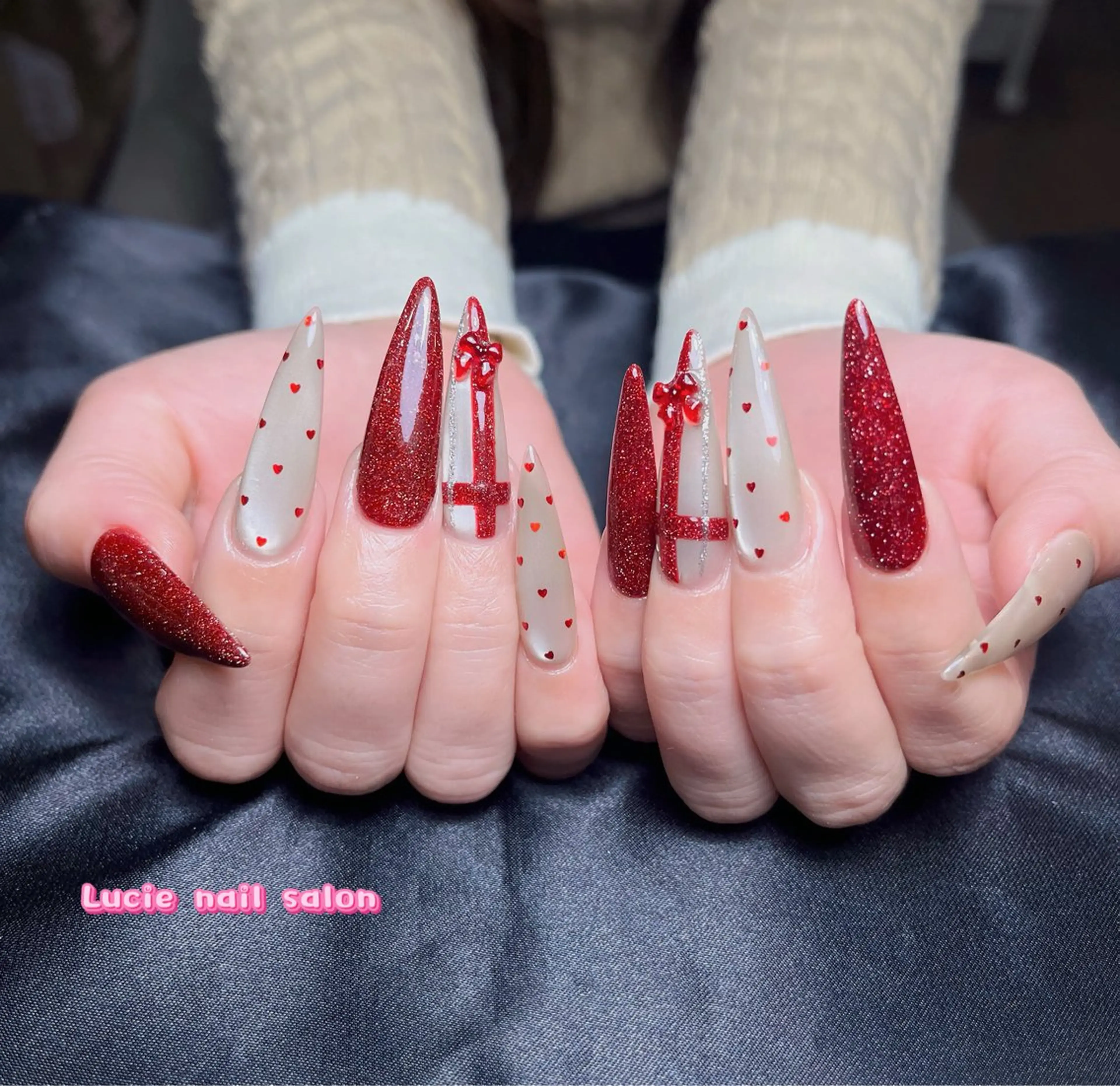 ✨初回ソフトジェルオフ無料🎀HAND持ち込み-6本までデザイン🌸の写真