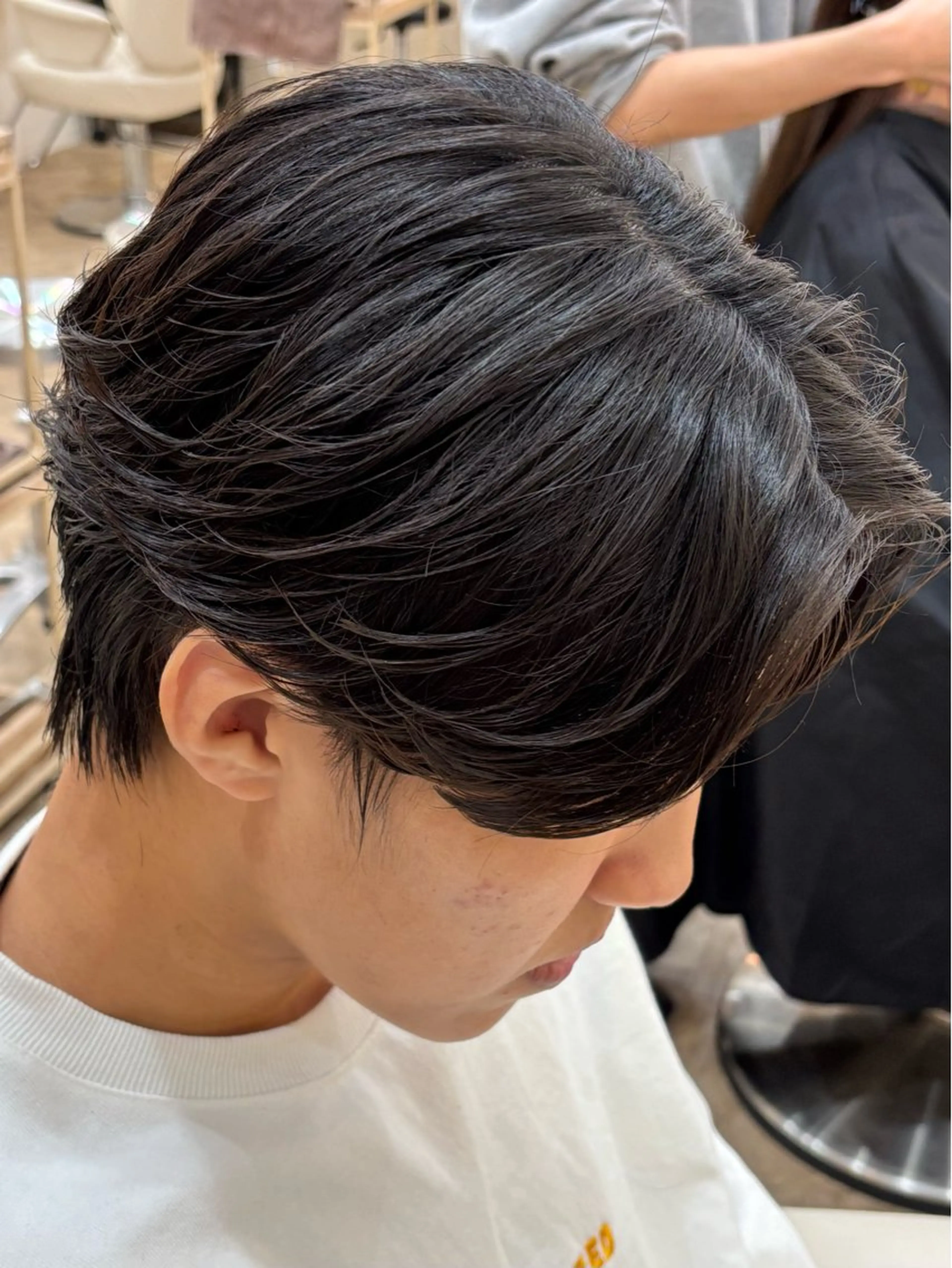 ショート パーマ メンズ メンズパーマ ニュアンスパーマ パーマ職人DAIKI ツイスパ/波巻きのヘアスタイル