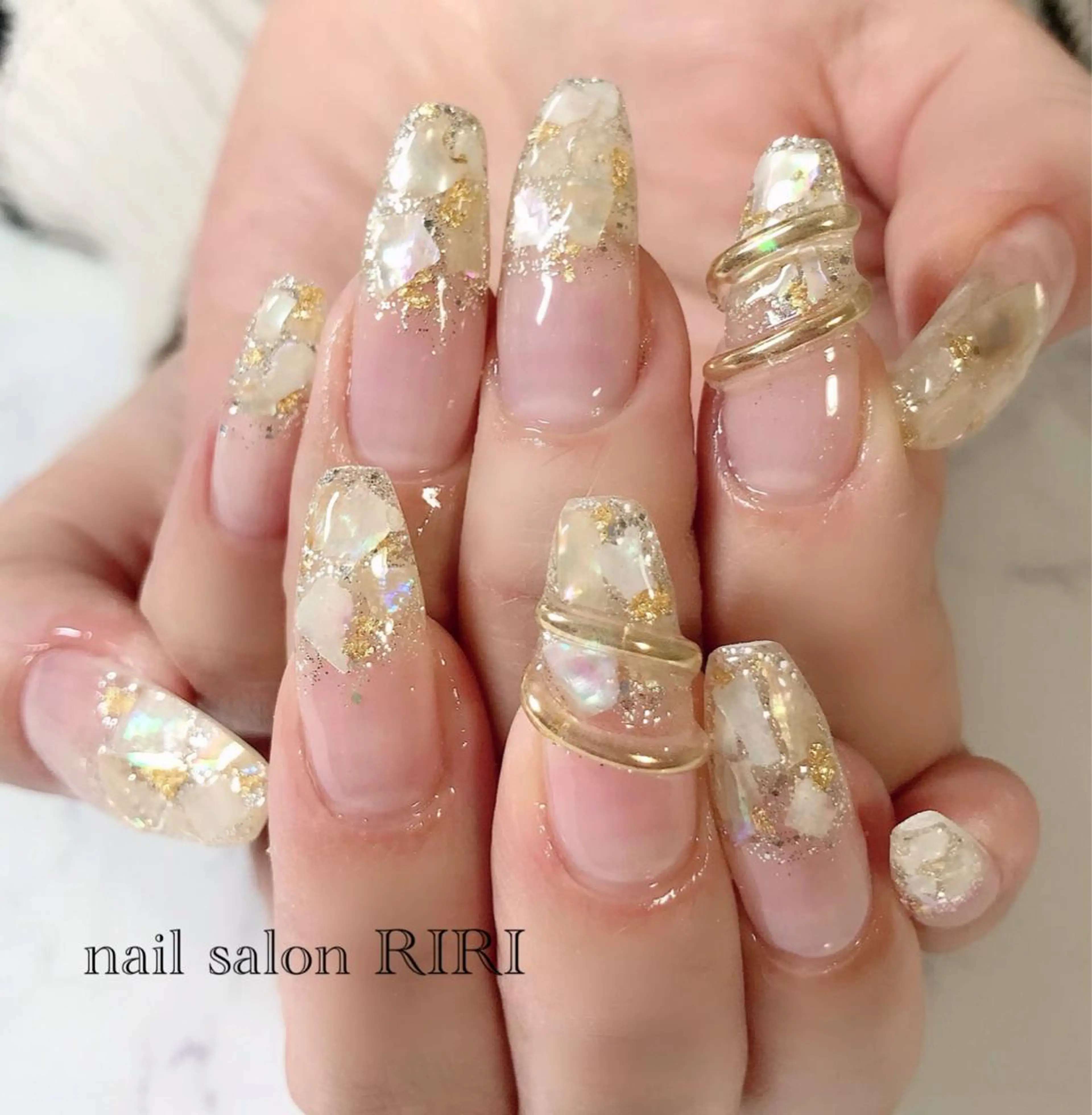 ネイル 卒業式 RIRI リリのネイルデザイン