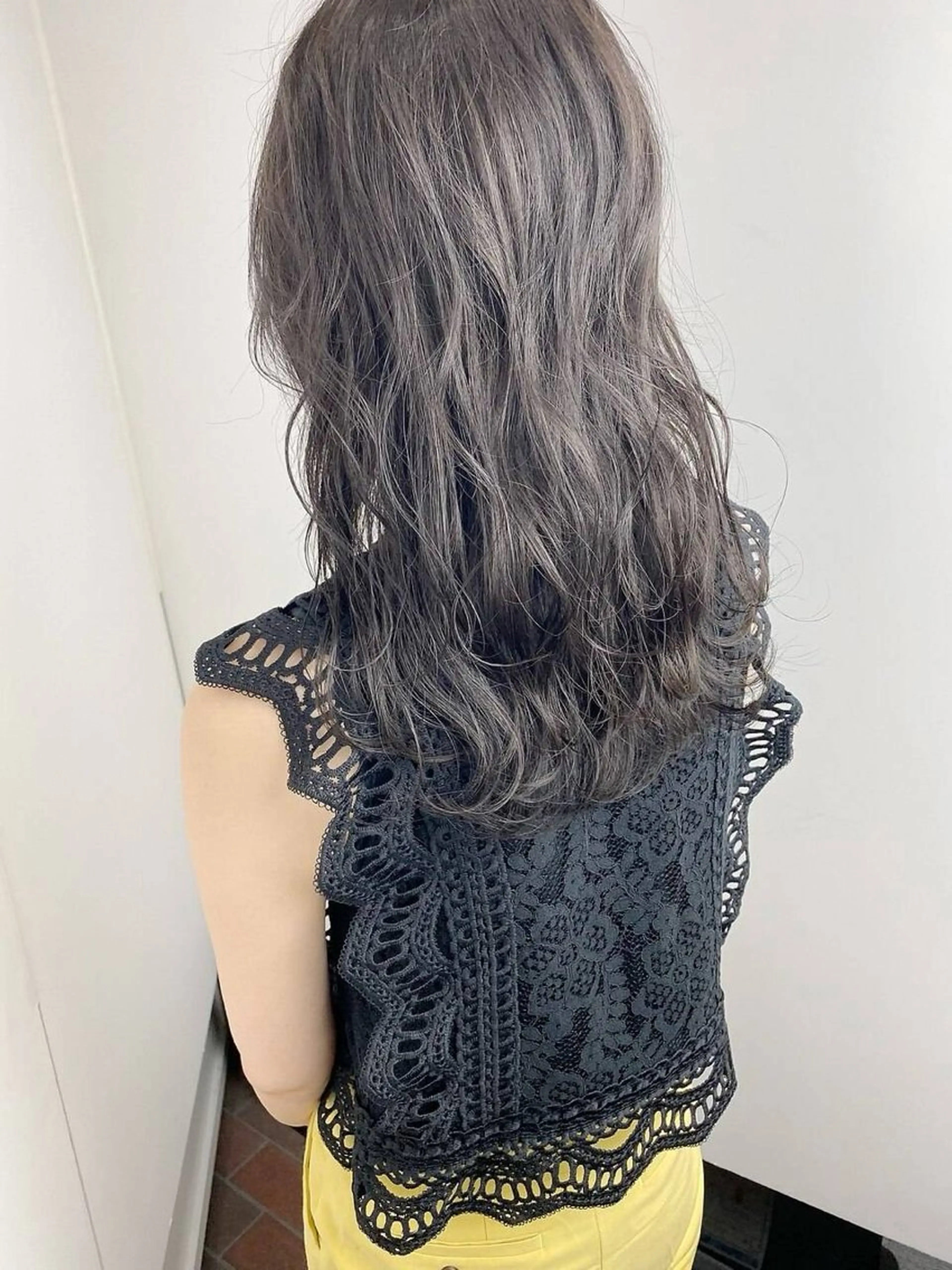 ロング カラー 縮毛矯正/髪質改善 ルクア9F/小倉悠佑のヘアスタイル