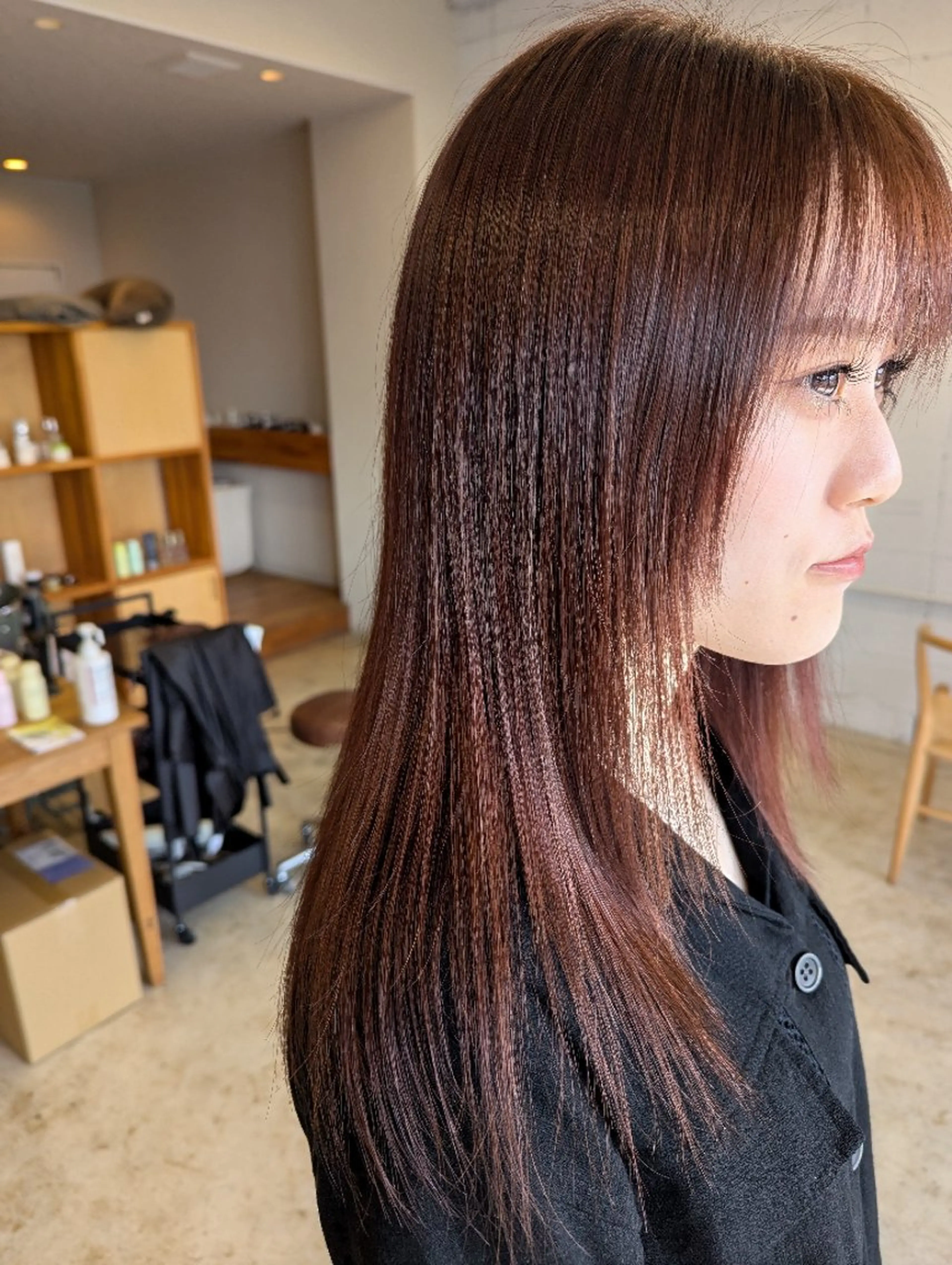 カラー イルミナカラー 林 直紀のヘアスタイル