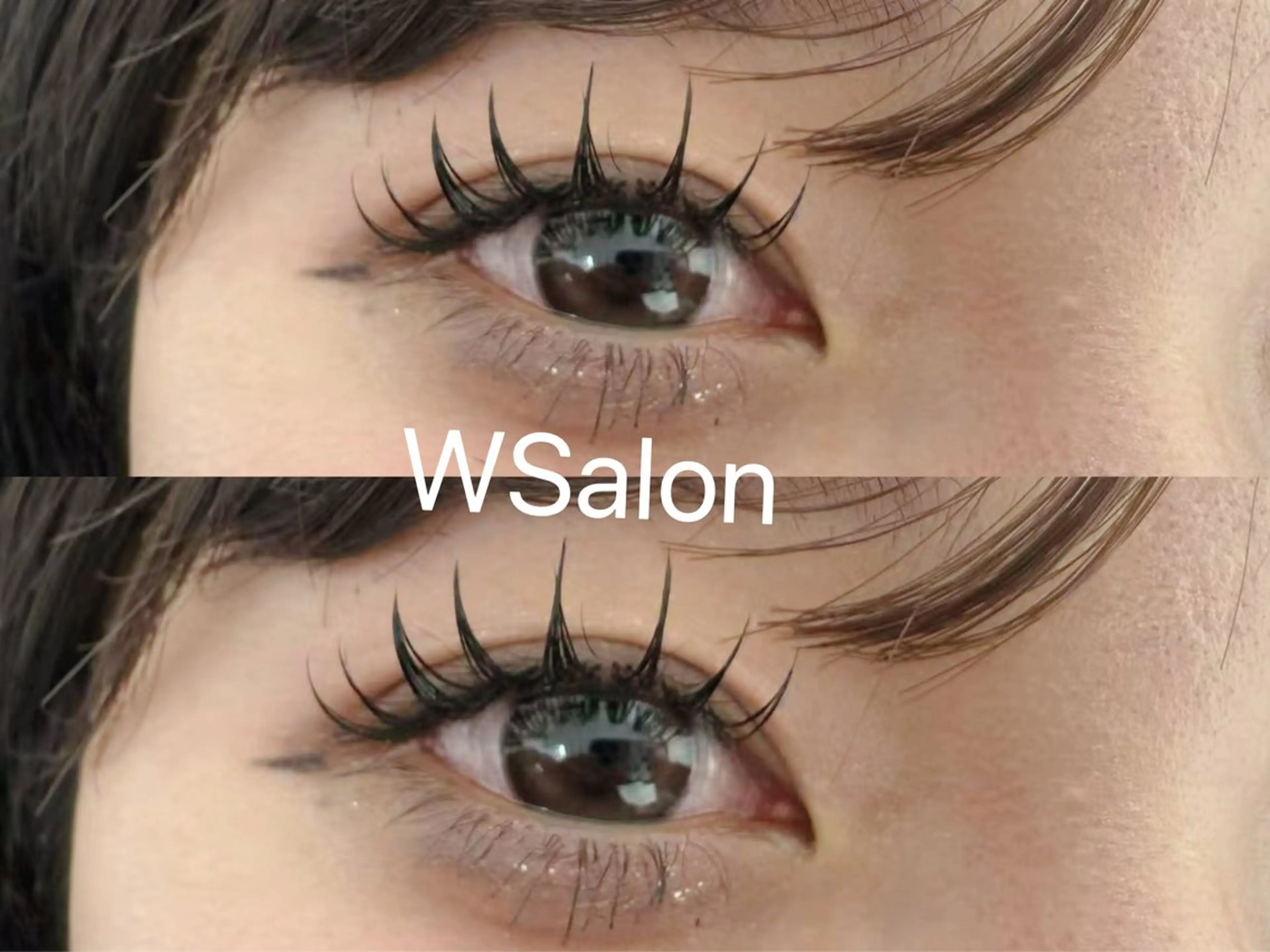 マツエク・マツパ 付け放題 バインドロック カラーマツエク フラットラッシュ 韓国風マツエク W Salon アイラッシュのマツエク・マツパデザイン