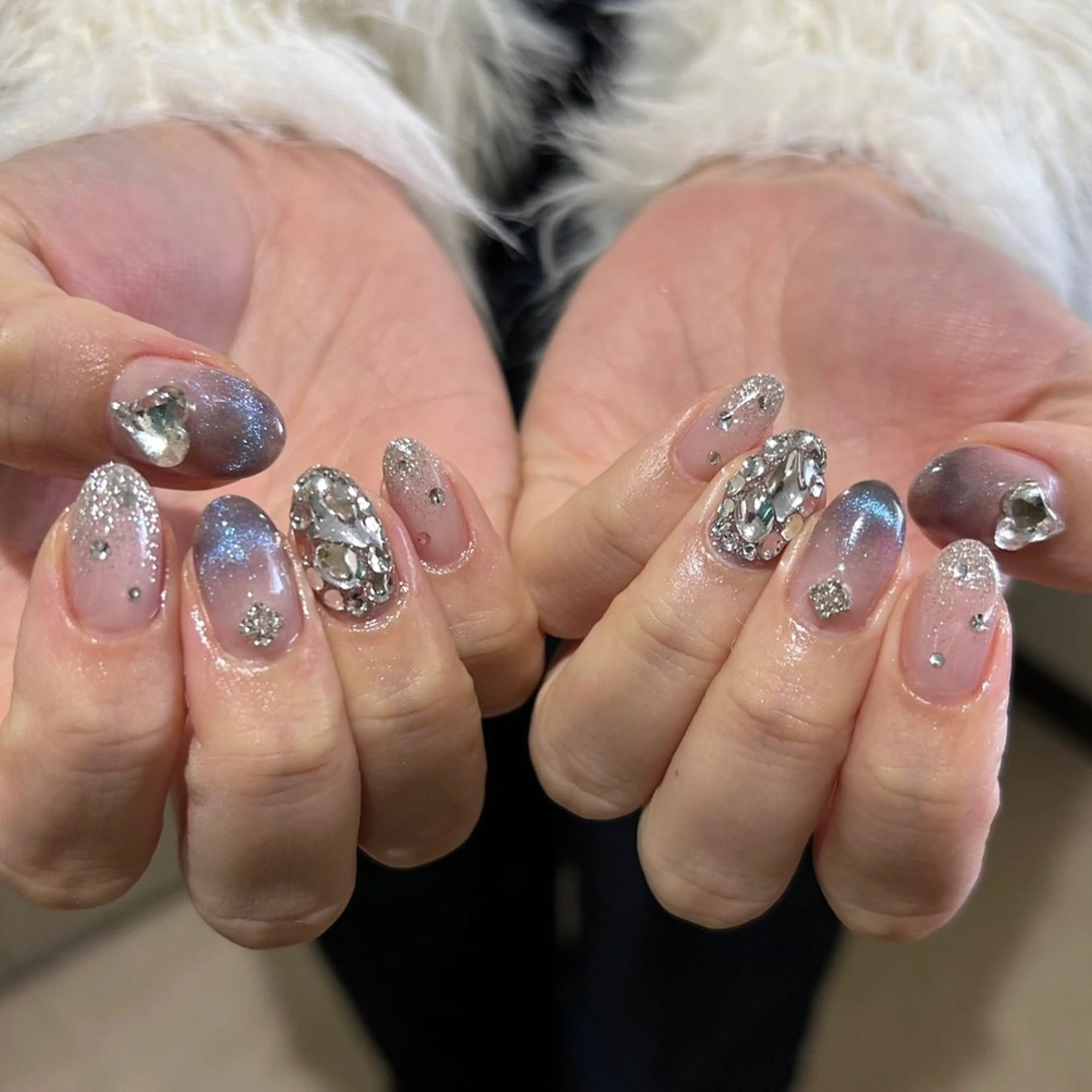 ネイル パラあり！フィルイン 美フォルムのネイルデザイン