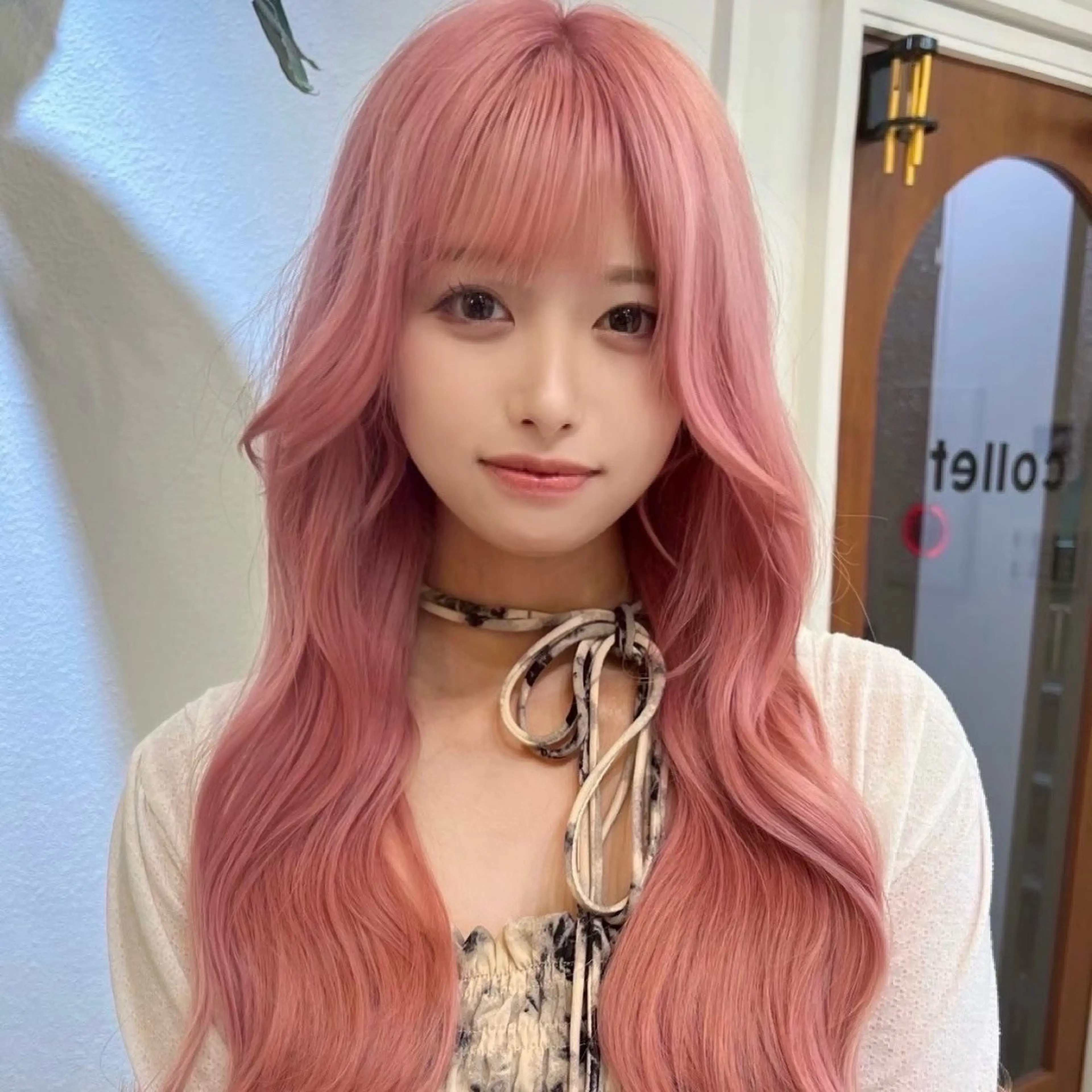 カラー ヘアカラー 内藤歩香/艶カラー/ ナチュラル可愛いのヘアスタイル