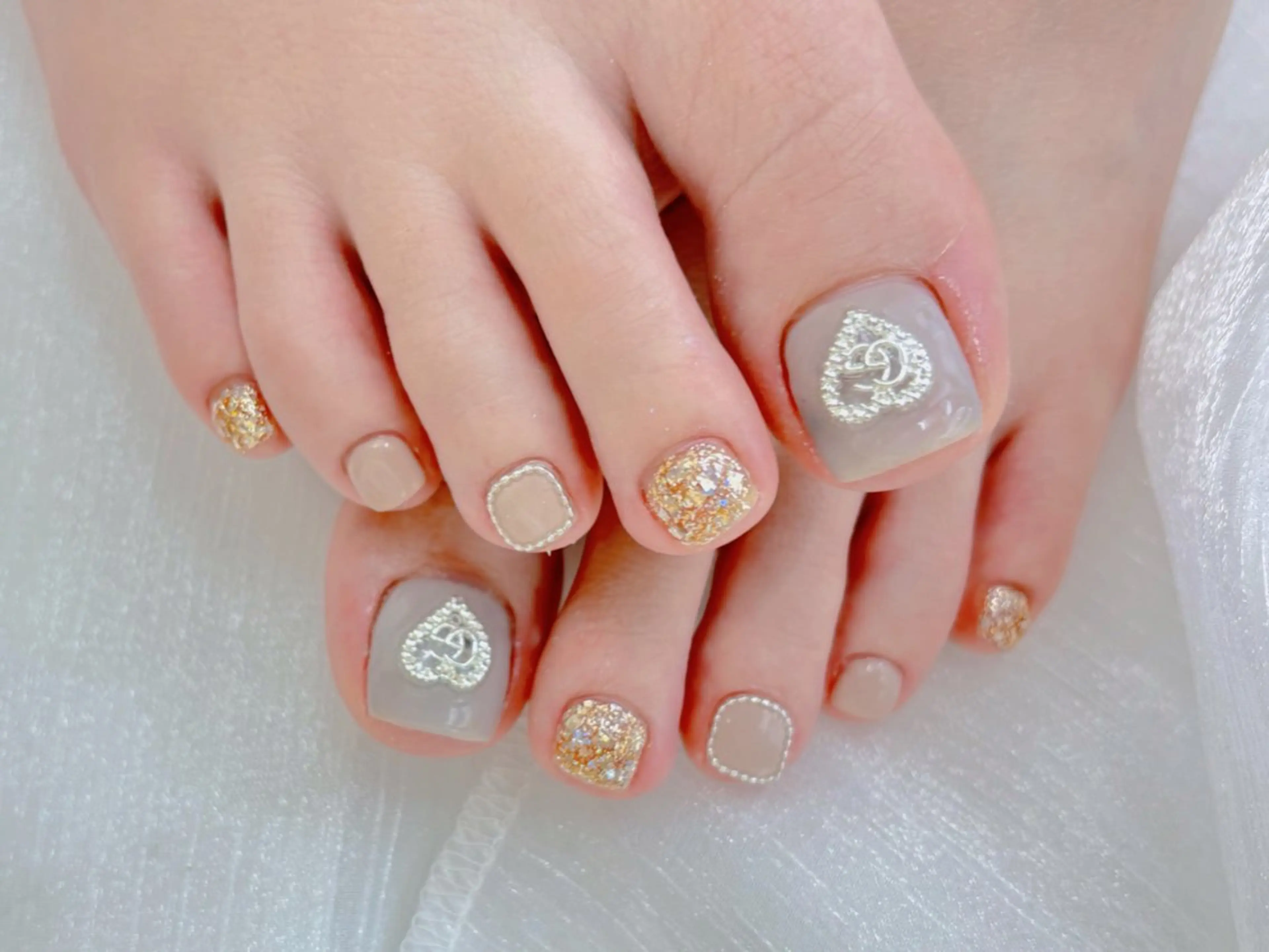 ネイル フットネイル OCEAN nail パラジェル　取扱い店のネイルデザイン