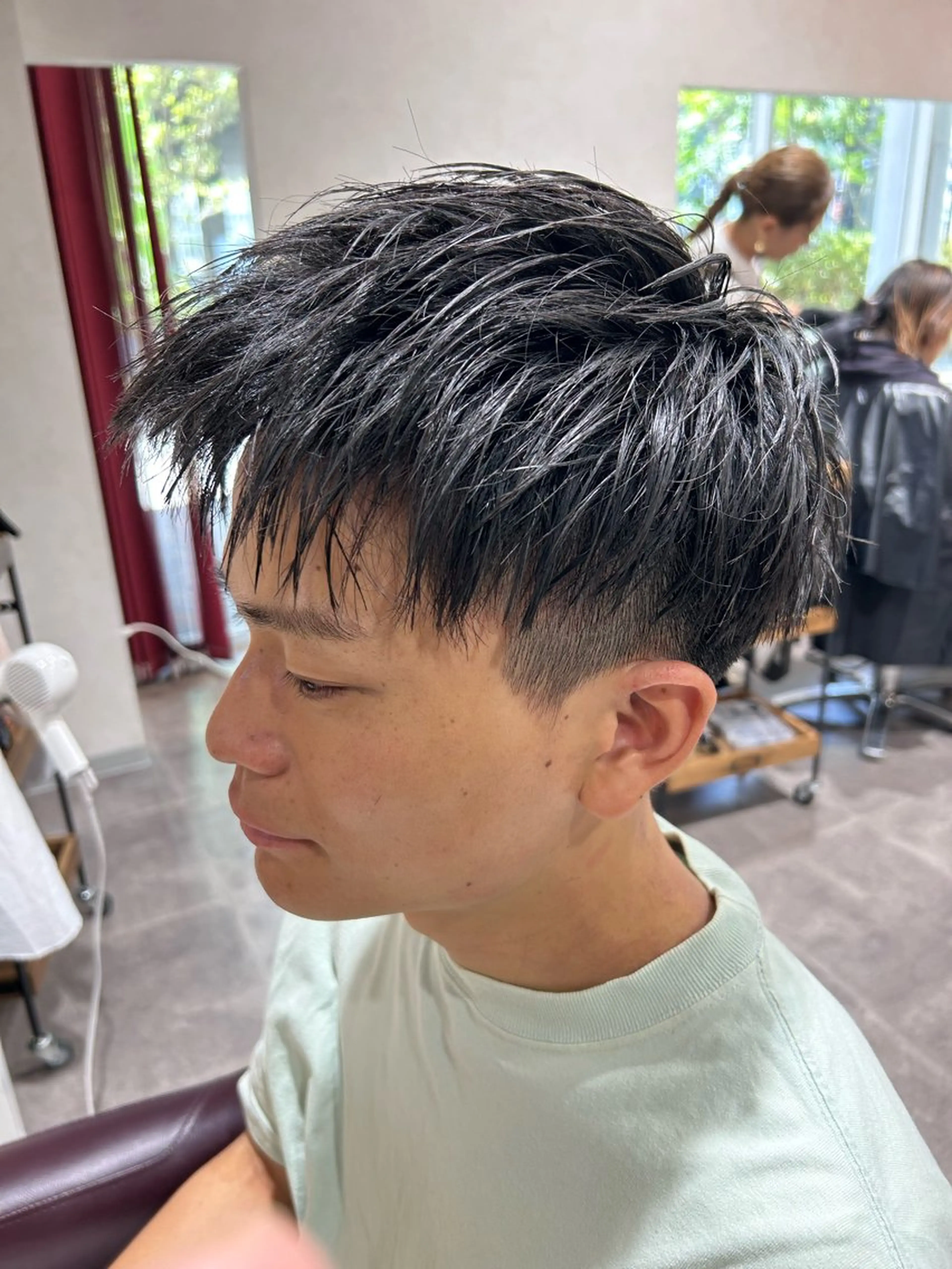 ショート ショートヘア 福壽 智也のヘアスタイル