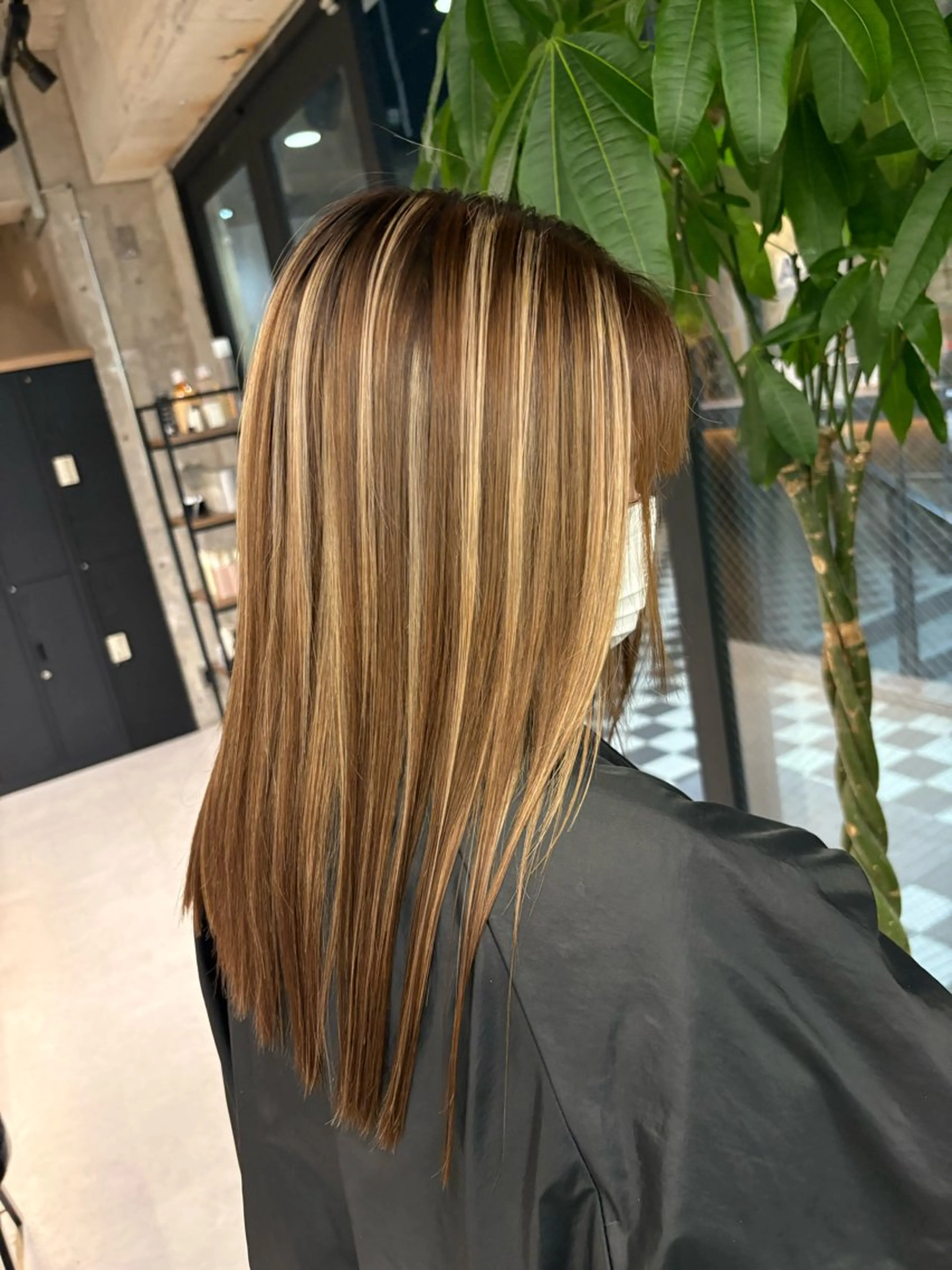 ロング カラー ブリーチ ハイライトカラー ハイライト ヘアカラー ♡ハイライトカラー shinri♡のヘアスタイル