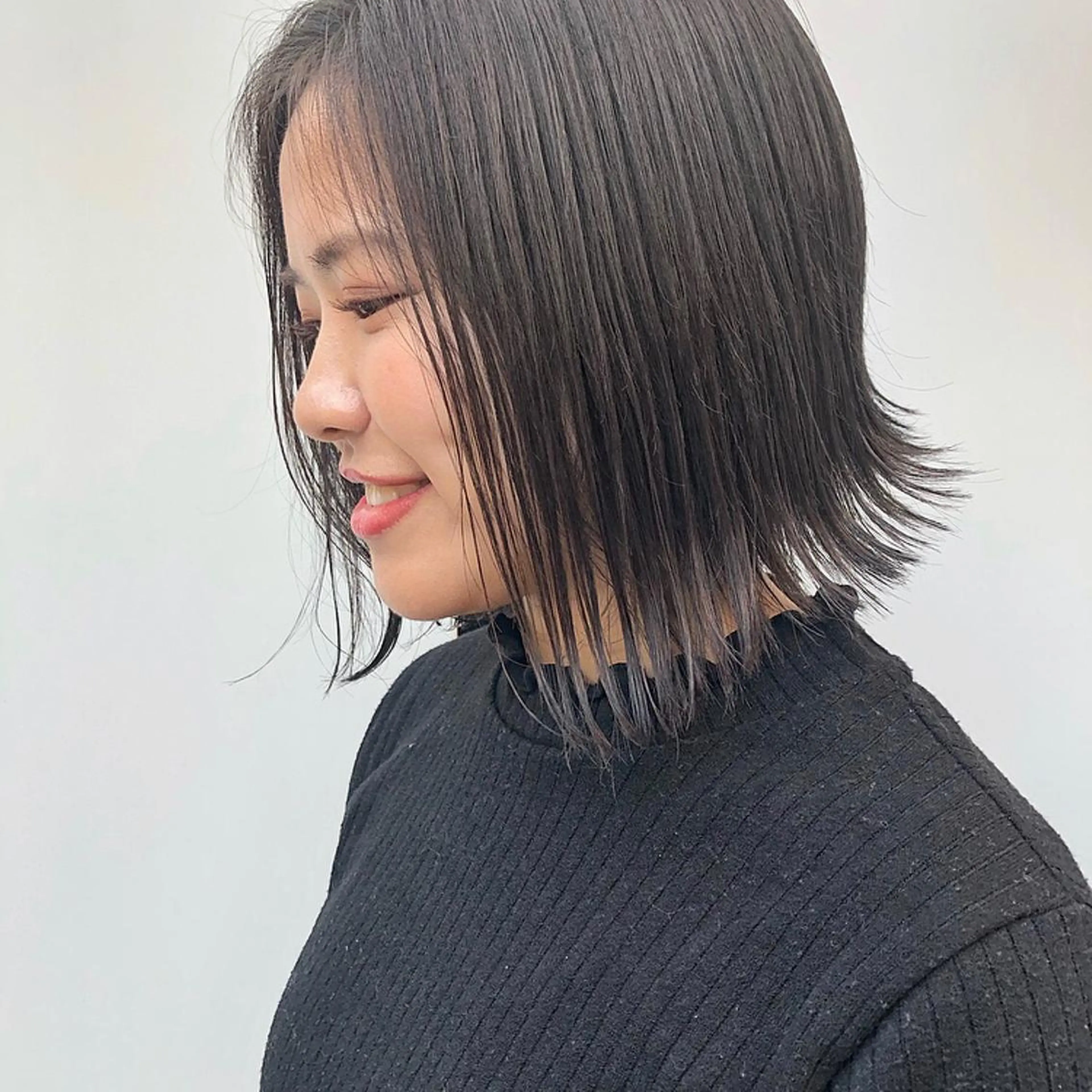 ミディアム カラー パーマ ヘアアレンジ メンズ ネイル マツエク・マツパ グレージュ 天神レイヤーカット No.1💖マユカのヘアスタイル