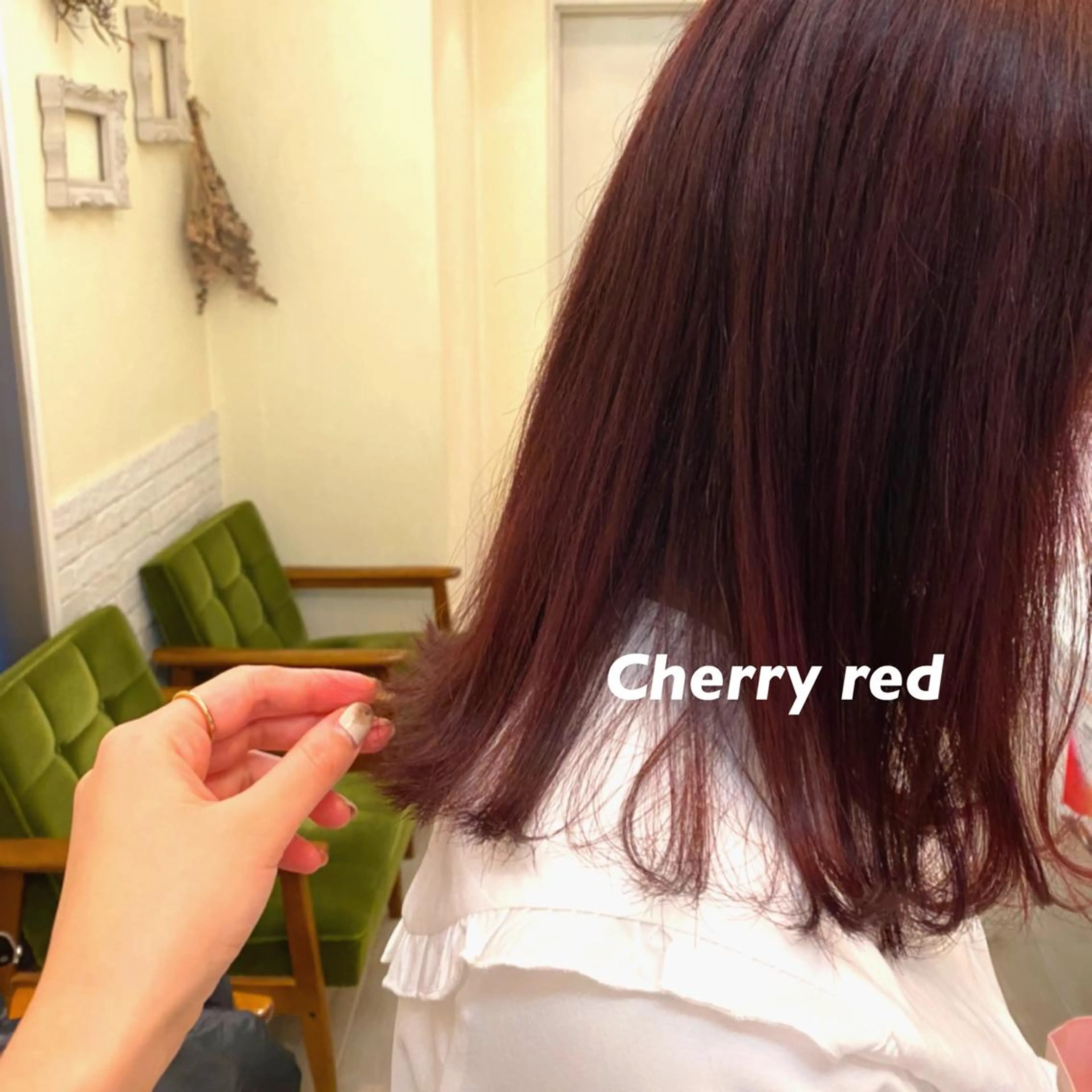 ミディアム 大久保 愛のヘアスタイル