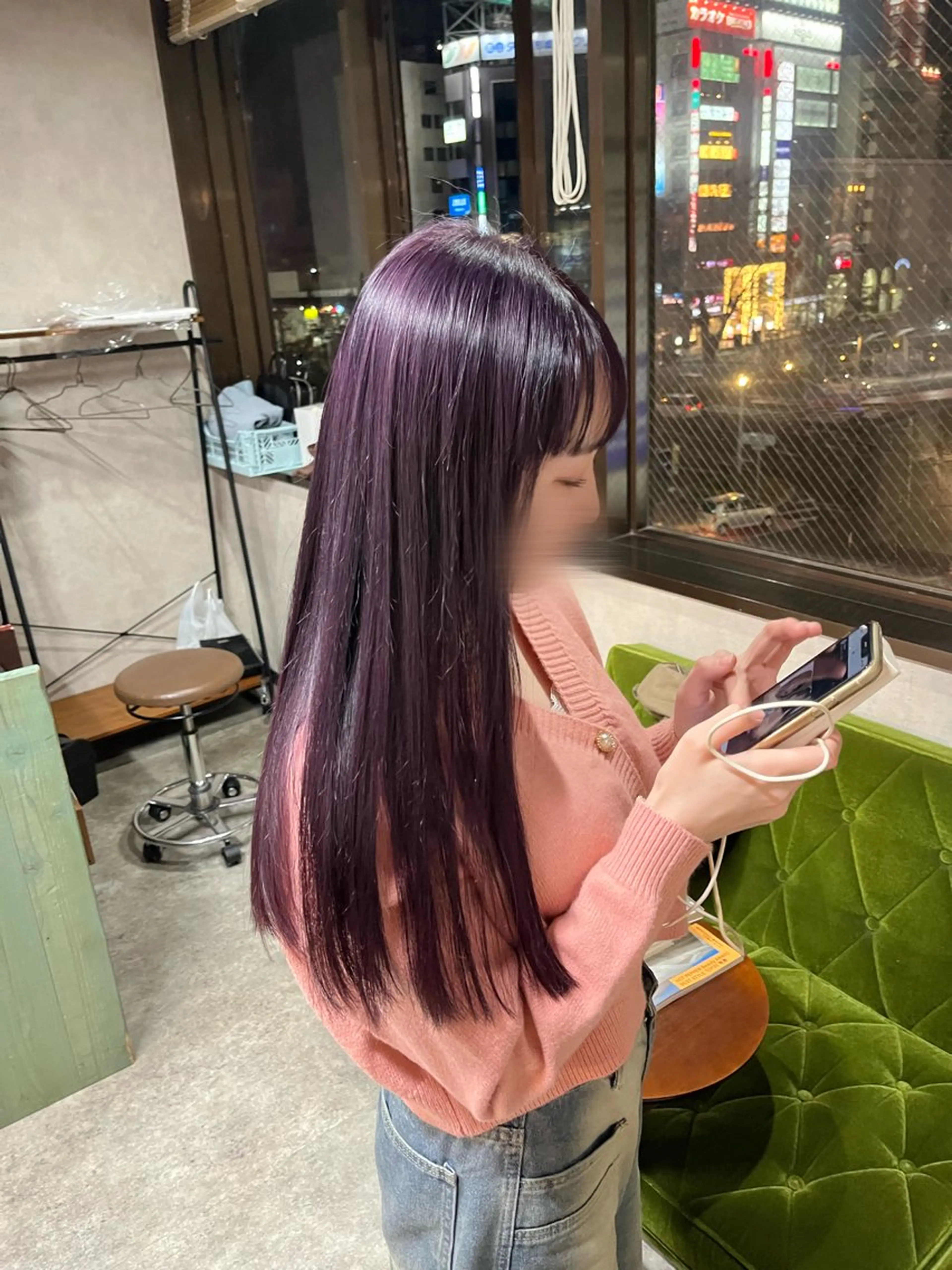 ロング カラー ブリーチ ヘアカラー ayane ito / HAWNDのヘアスタイル