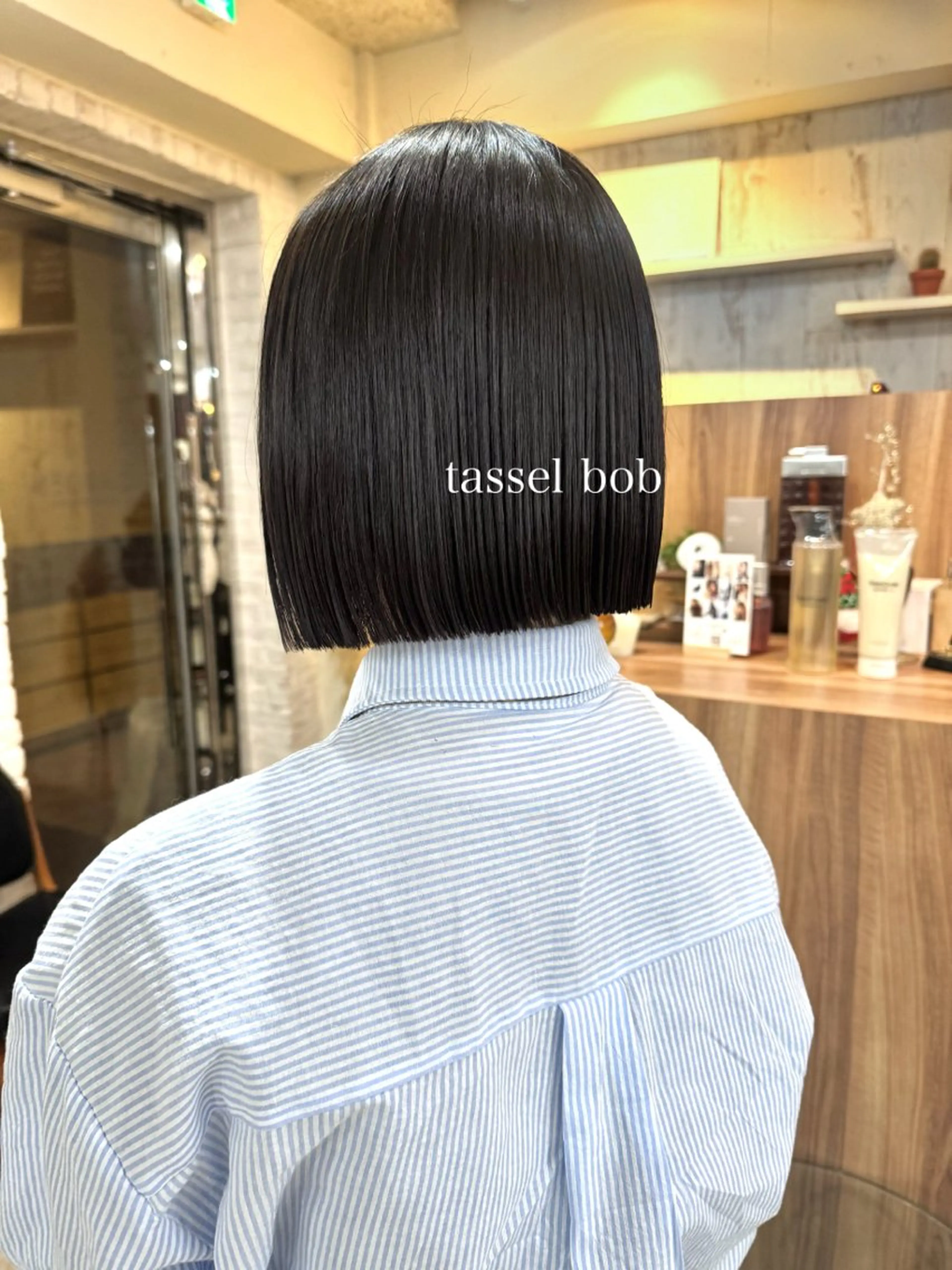 ショート パーマ カット 縮毛矯正 トリートメント 松本優香/ボブ/ダ ブルカラー/髪質改善のヘアスタイル