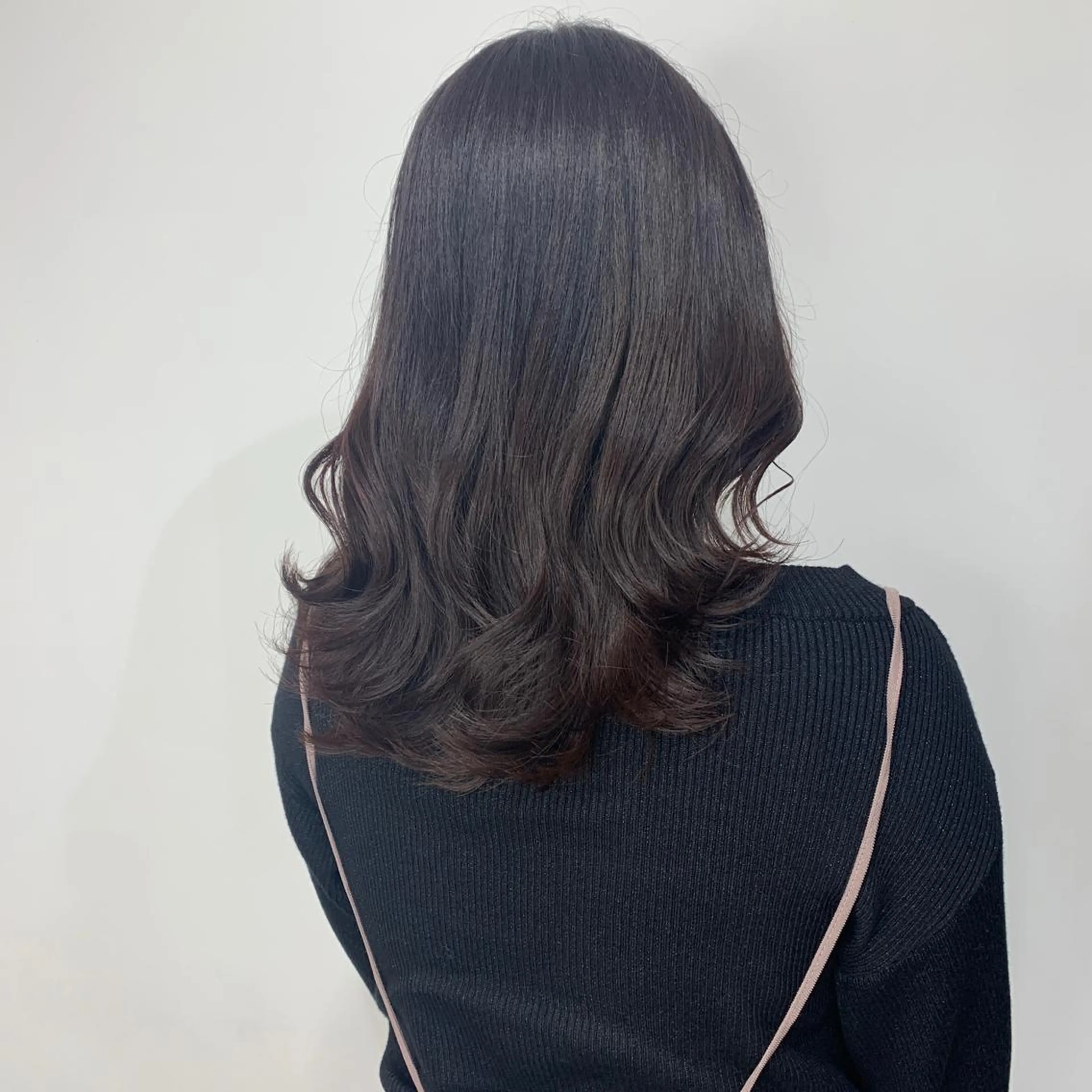 ミディアム カラー レイヤーカット HARUKA韓国ヘア /Luana梅田のヘアスタイル