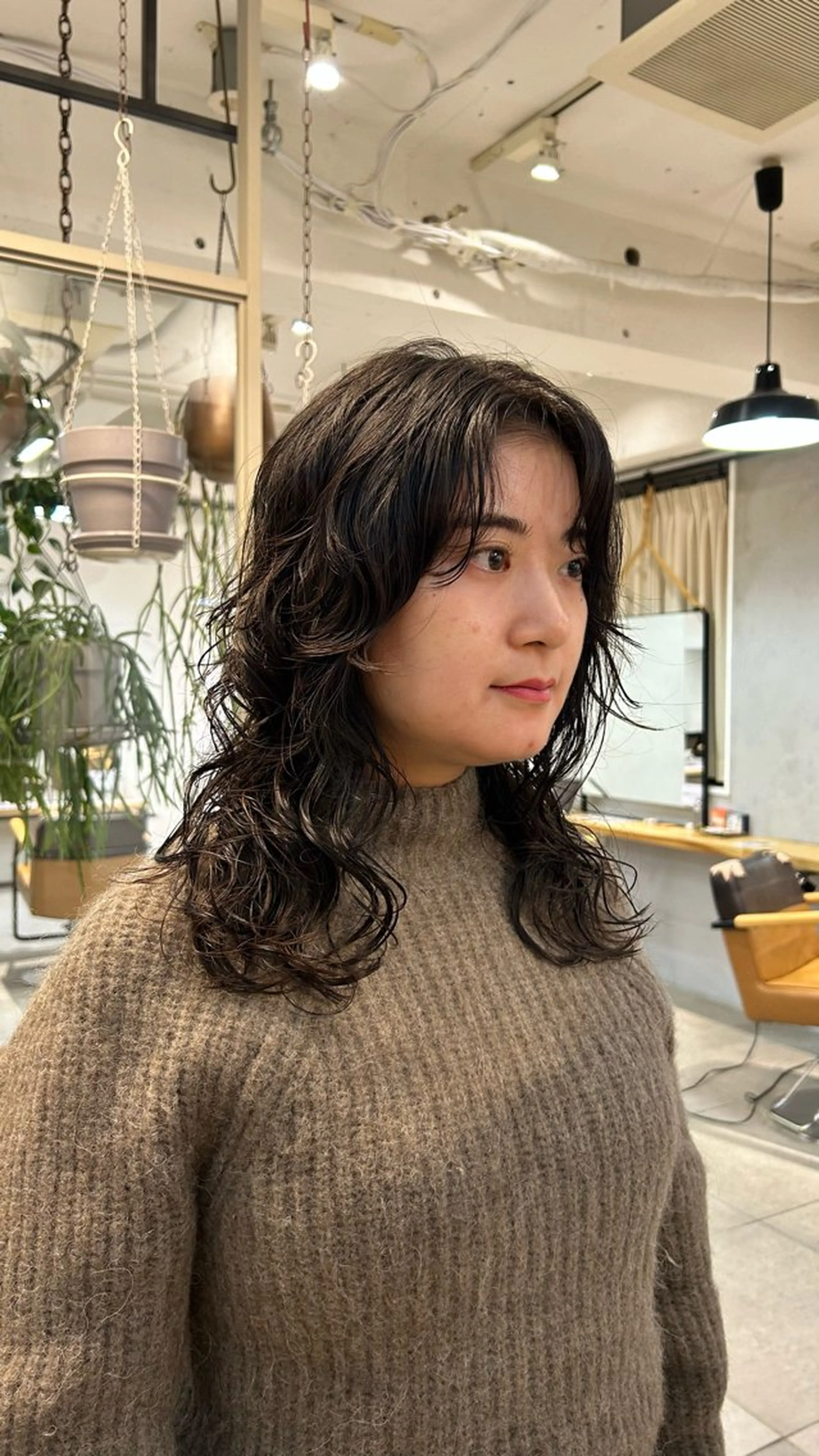 パーマ カット パーマ じゅわっと暖色カラー 🍊Moemiのヘアスタイル