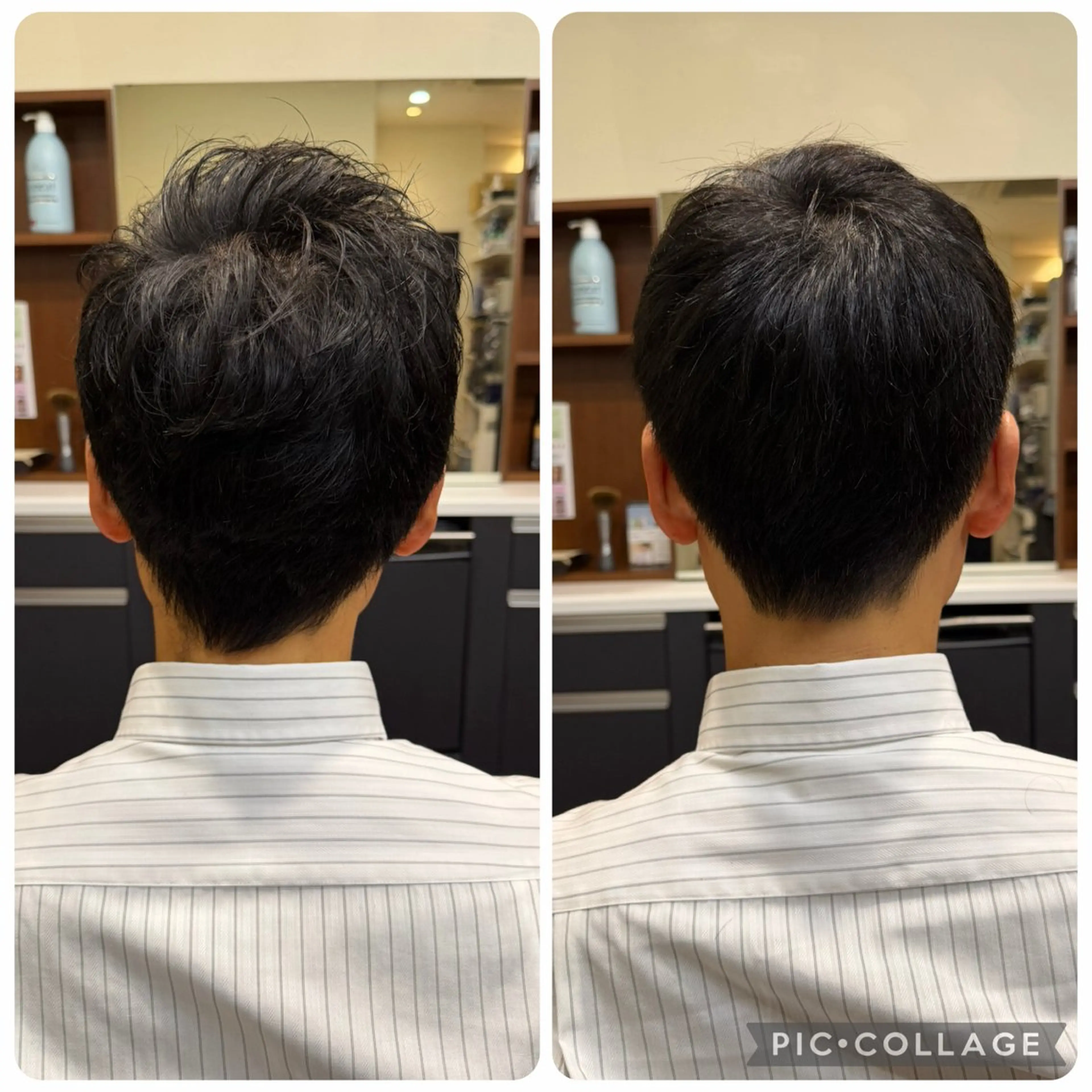 ショート メンズ 💈 中山 静香のヘアスタイル