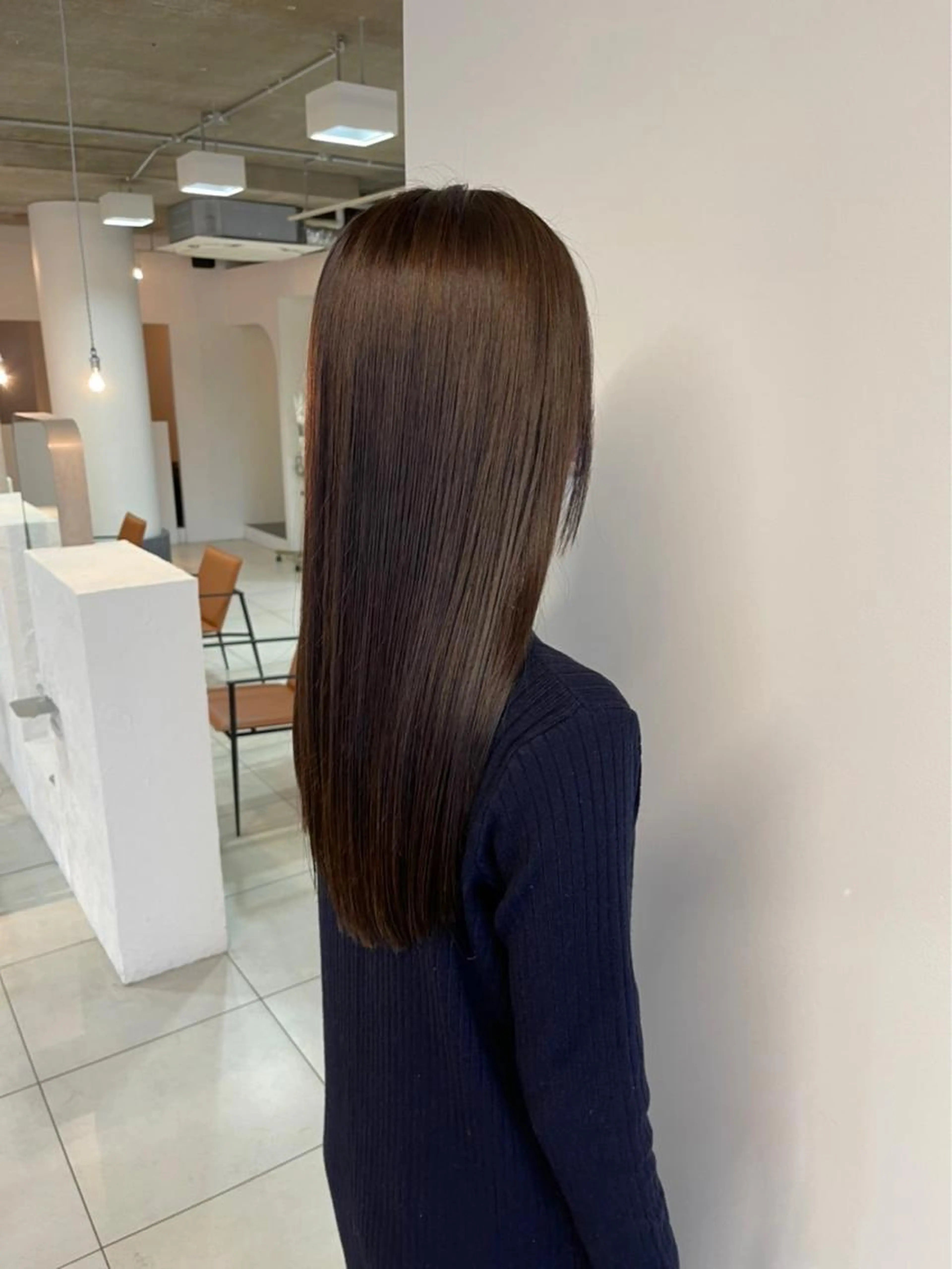 『女性限定』【艶髪×サラサラ】カット✂️＋縮毛矯正＋カラー🌼＋薬剤除去🩶/ブリーチ毛NGの写真