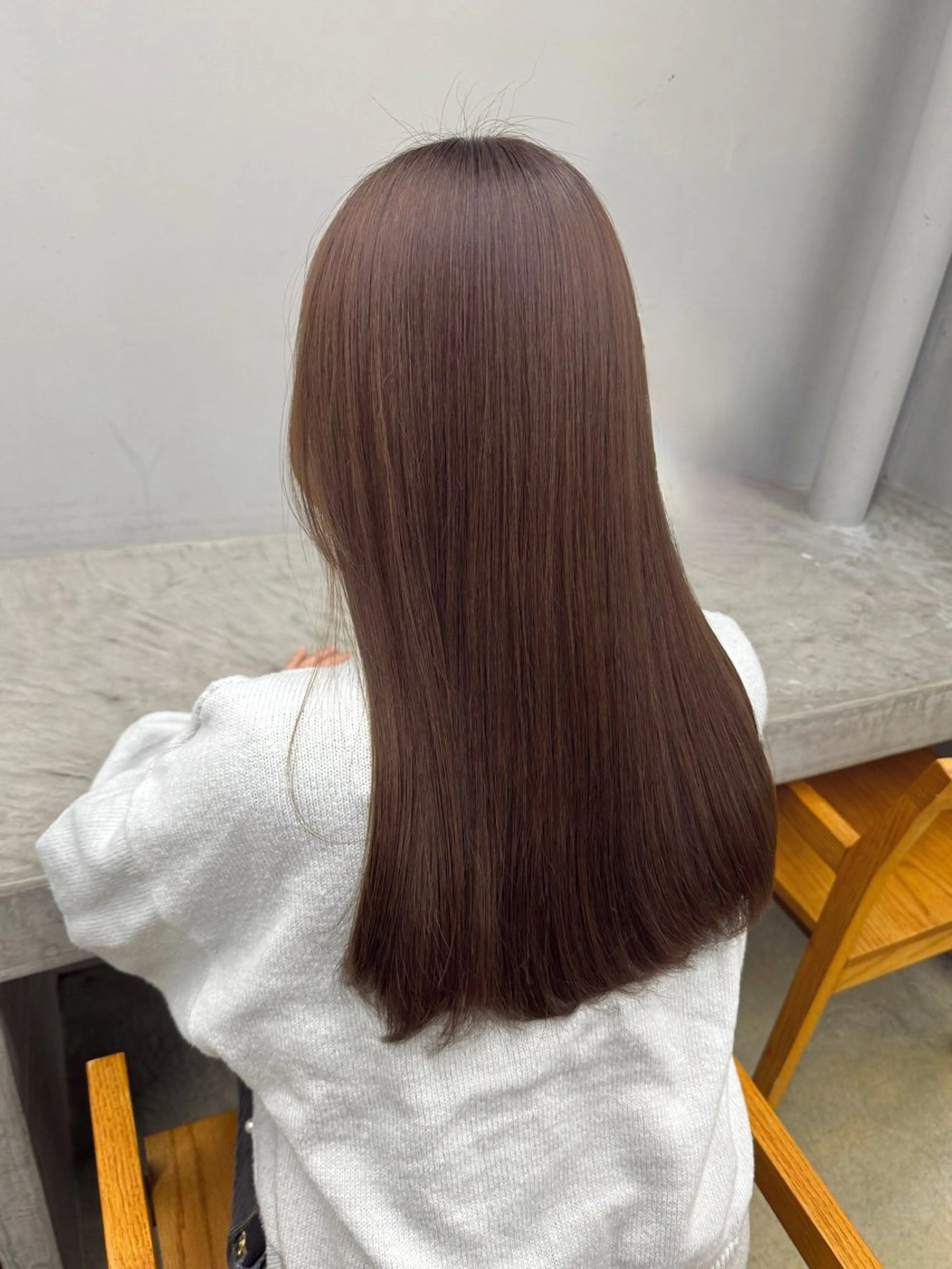 カラー 縮毛矯正 髪質改善カラー♡/ 縮毛矯正/珠貴のヘアスタイル