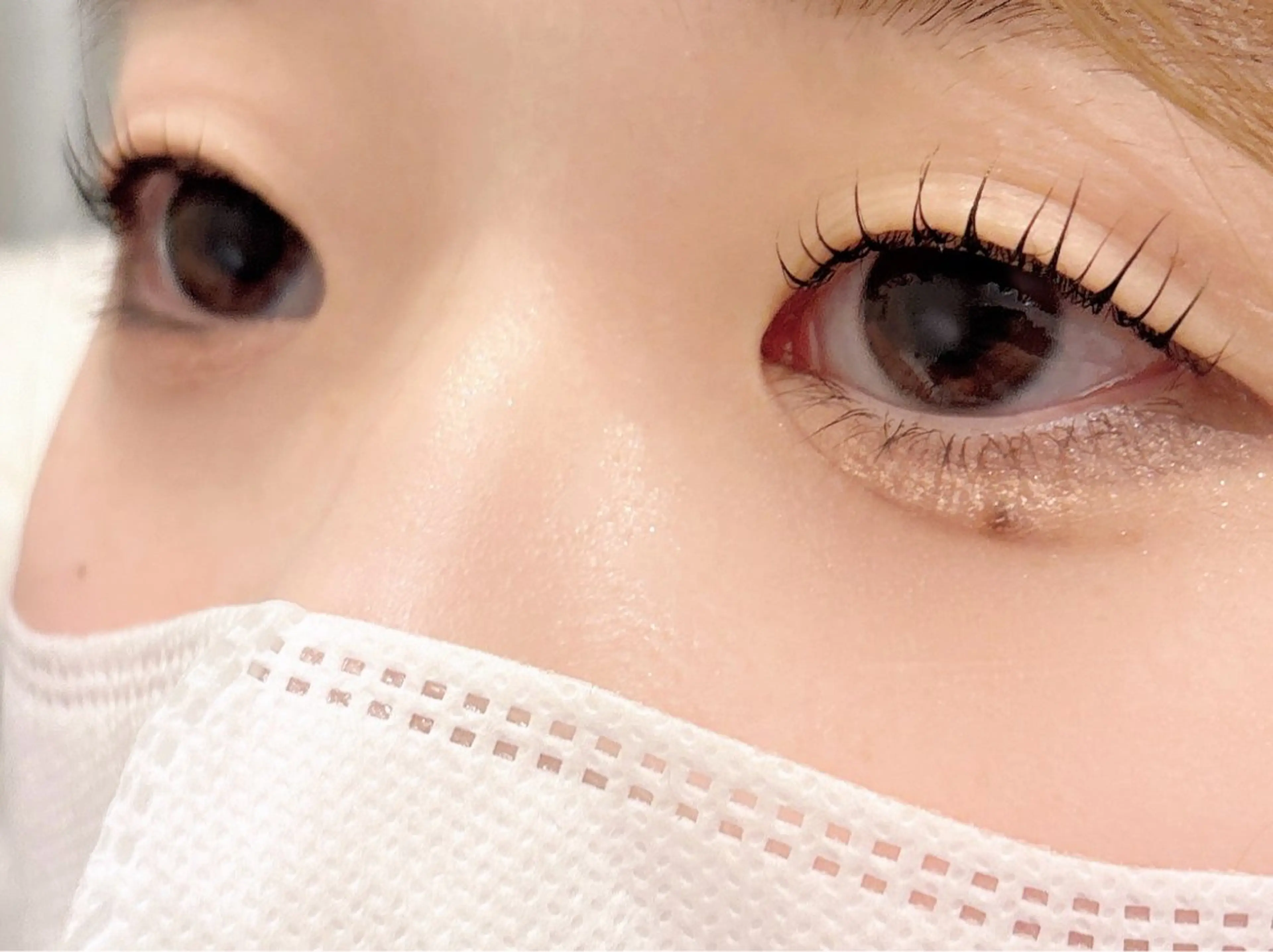 マツエク・マツパ 一重×まつ毛パーマ Riina🎀 カラーモデル募集中のヘアスタイル