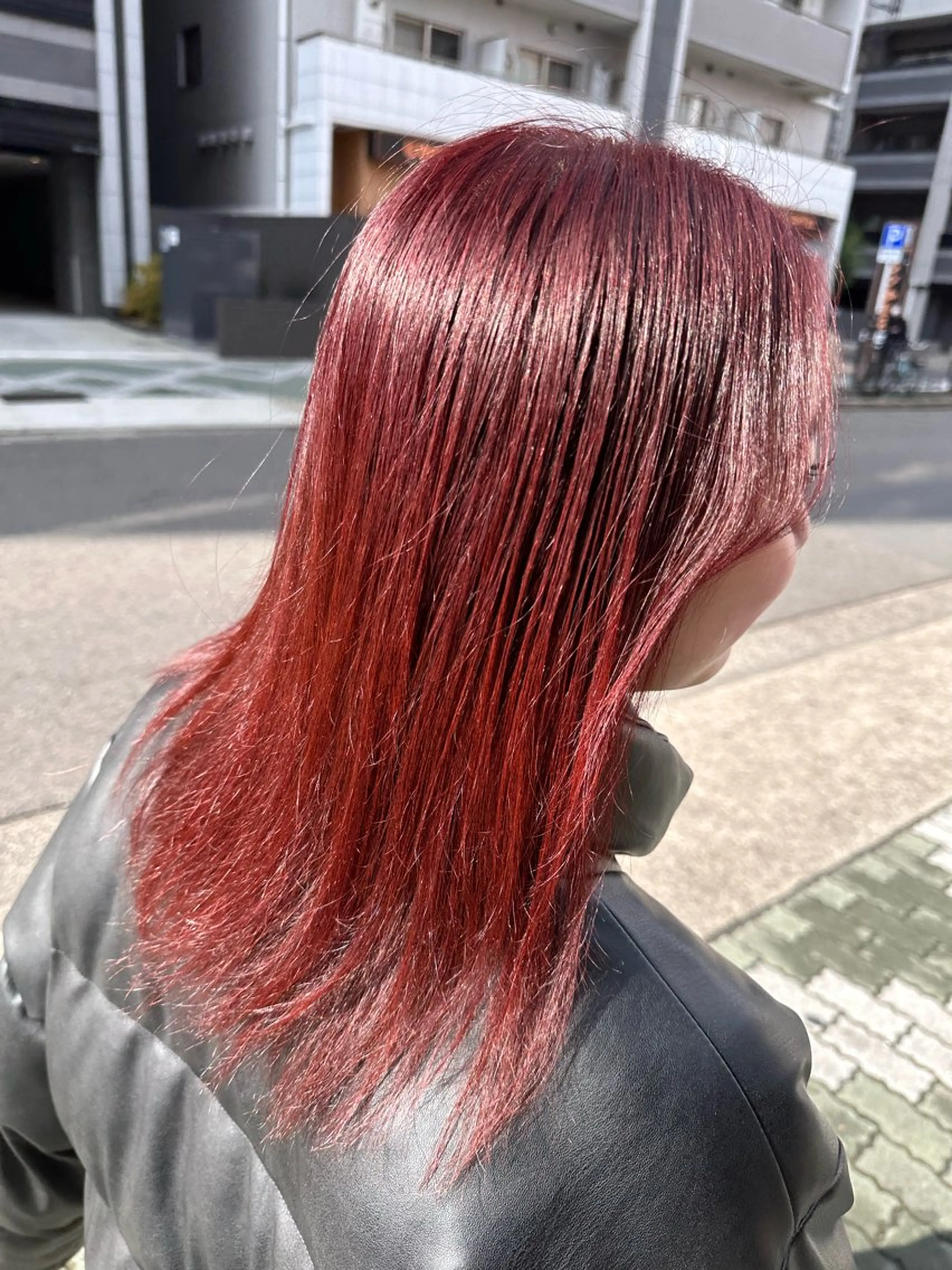ミディアム カラー 井村 晃琉のヘアスタイル