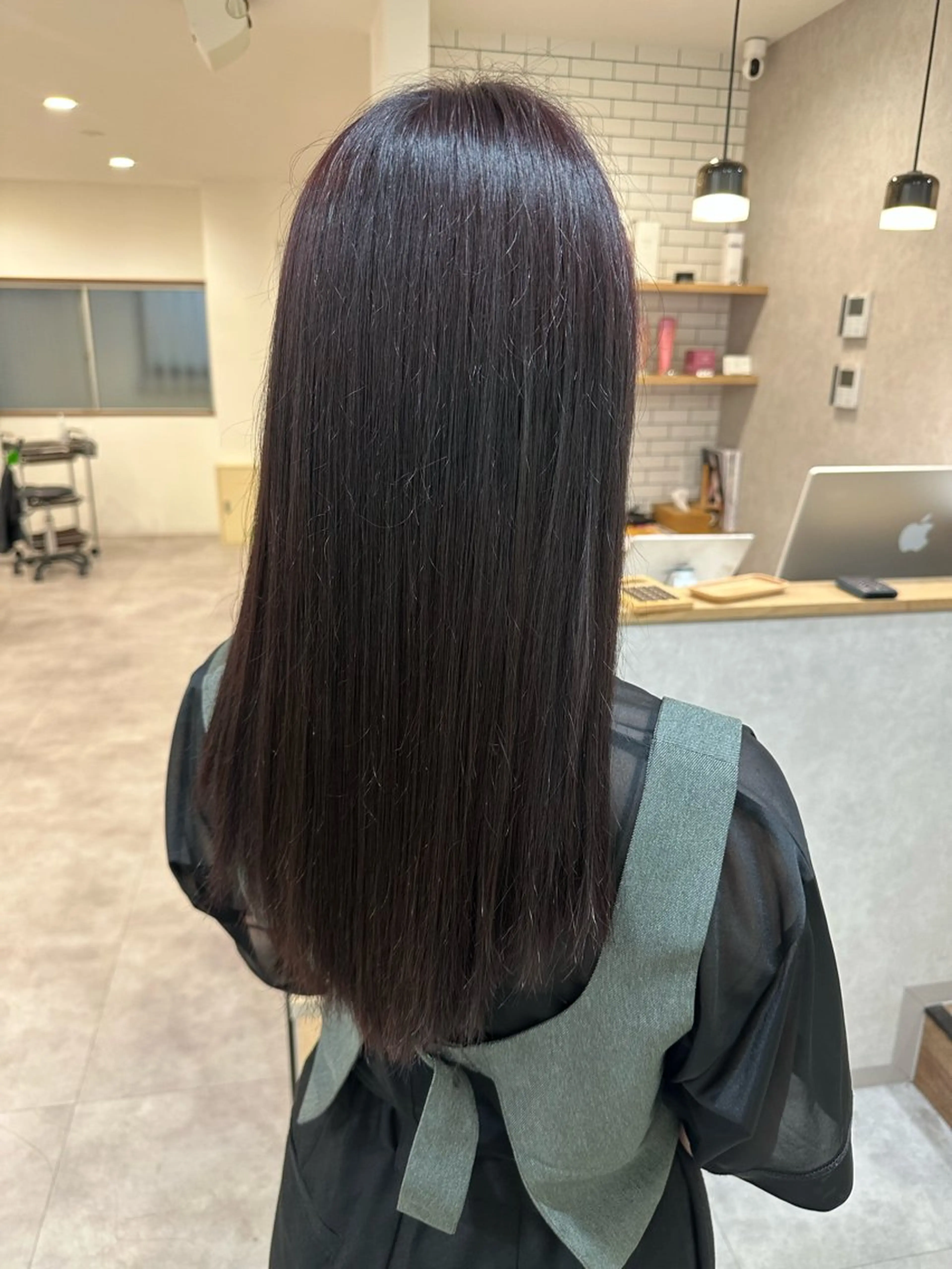 ロング カラー ヘアカラー 🫧MANA レイヤーカット🌙のヘアスタイル