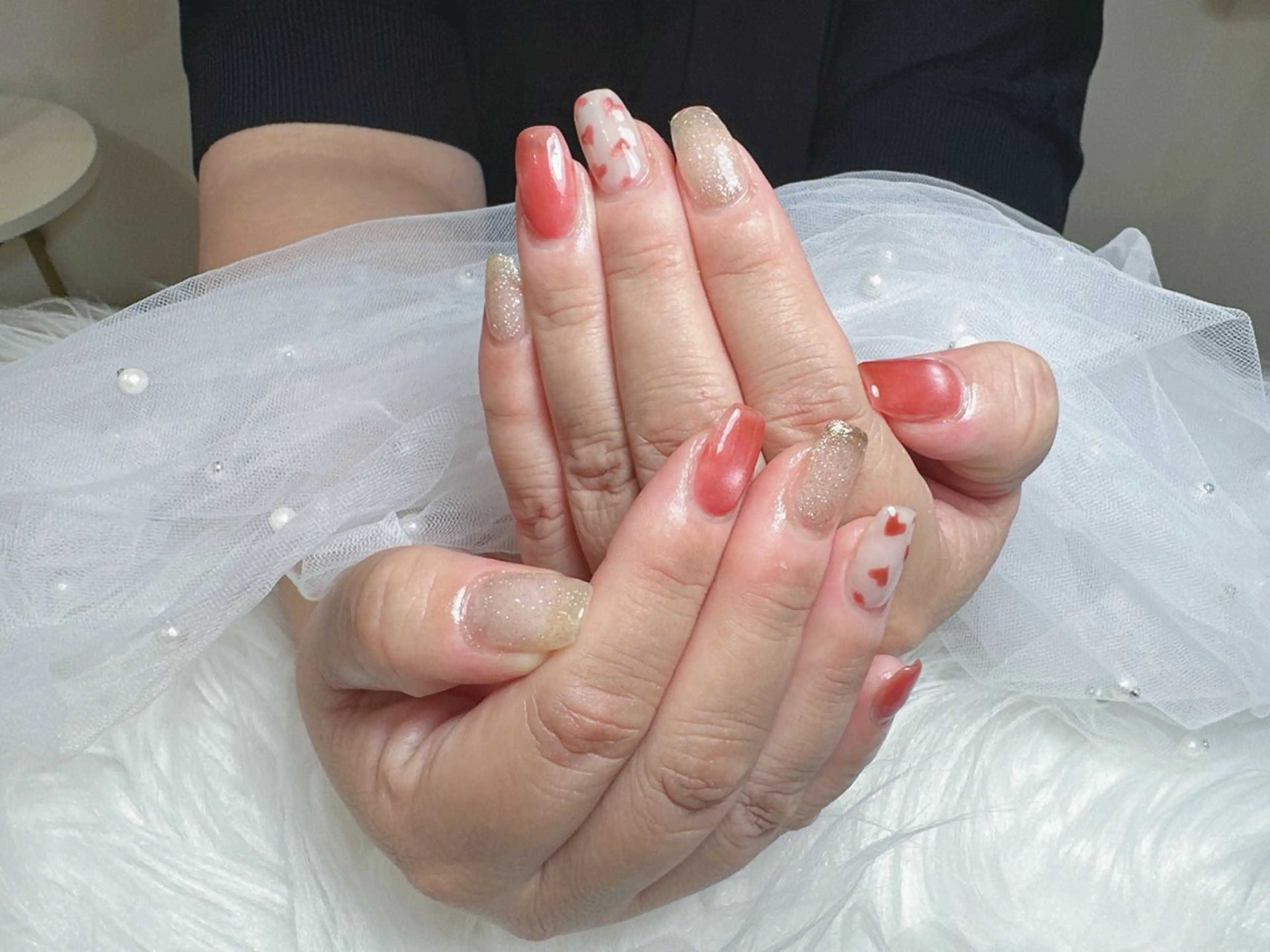 ネイル 【Eclat ｴｸﾗ】nail＆beauty所属・Eclat〔ｴｸﾗ〕 MOEKA𝜗𝜚*のネイルデザイン